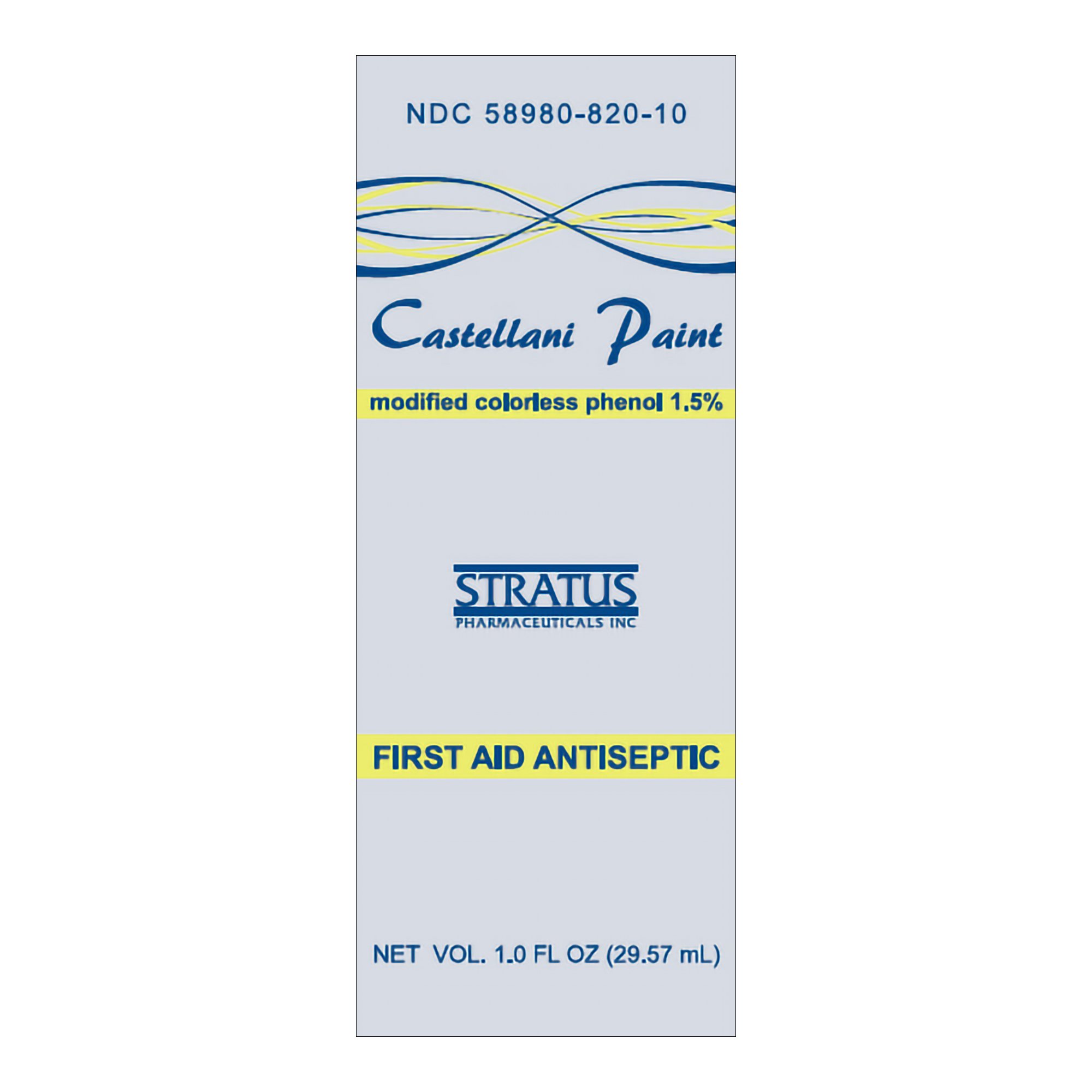Stratus Castellani Paint Antiseptic Topical Liquid