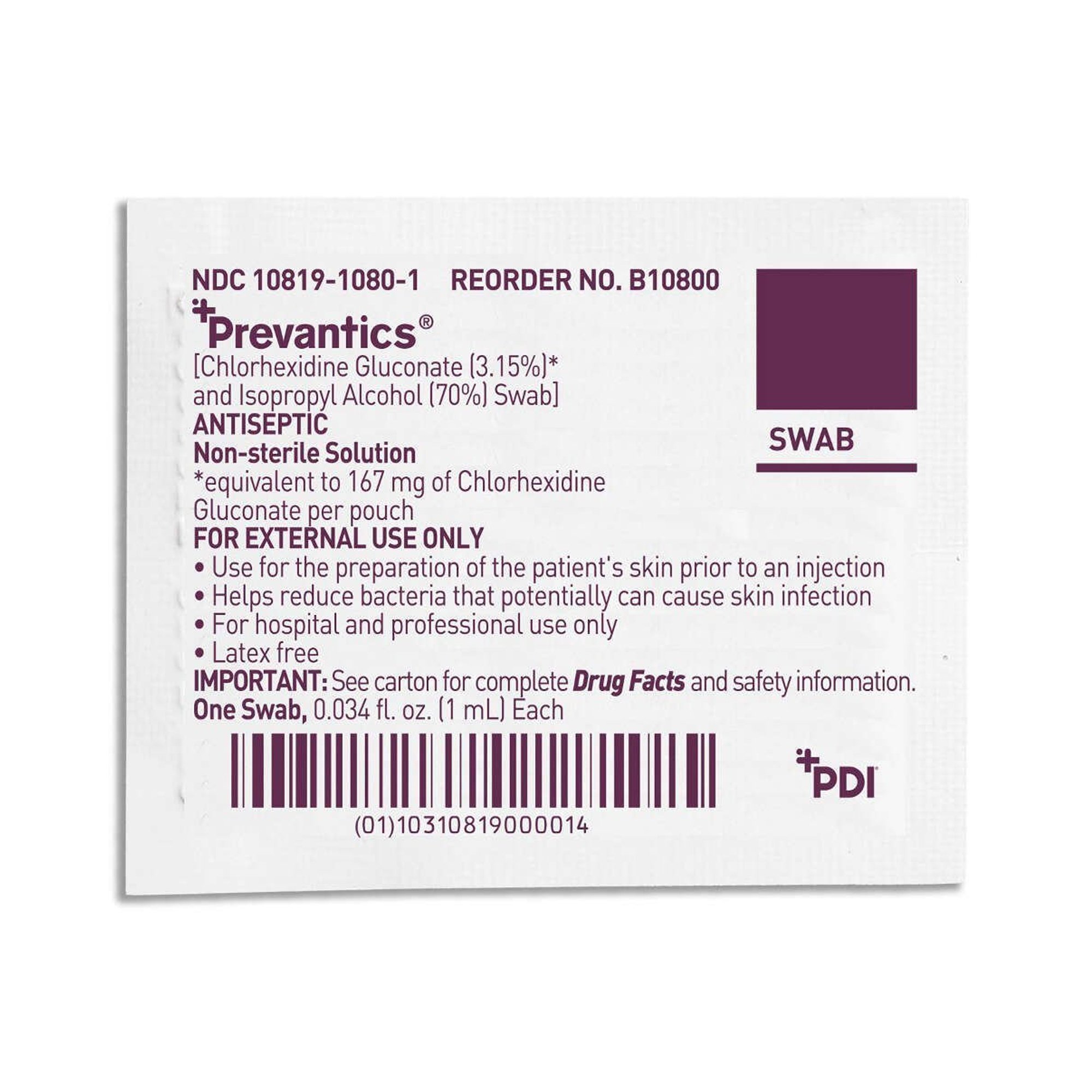 Prevantics® Swab - Image 2