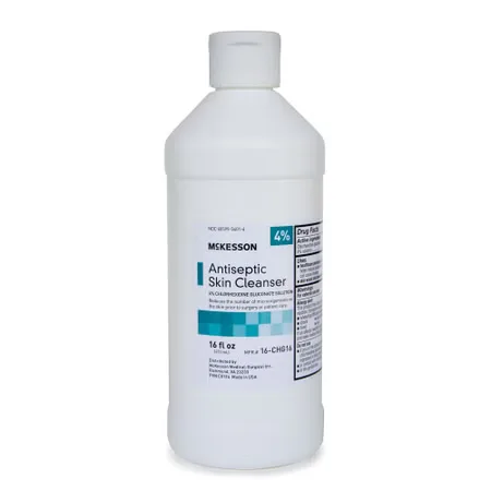 McKesson Antiseptic Skin Cleanser, 16-ounce Flip-Top Bottle