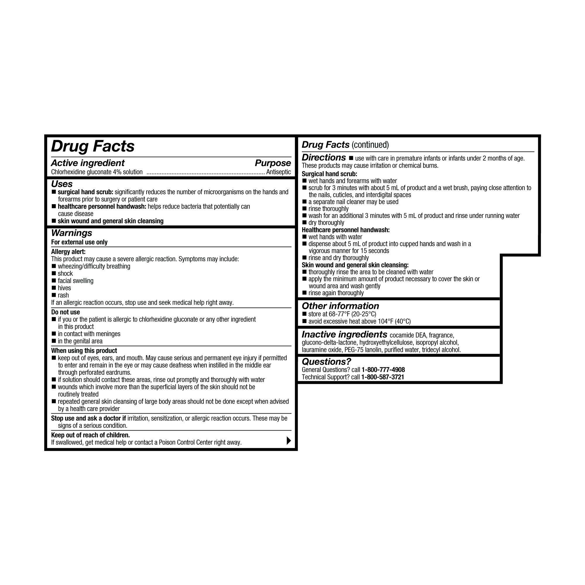 McKesson Antiseptic Skin Cleanser, 32-ounce Flip-Top Bottle - Image 2