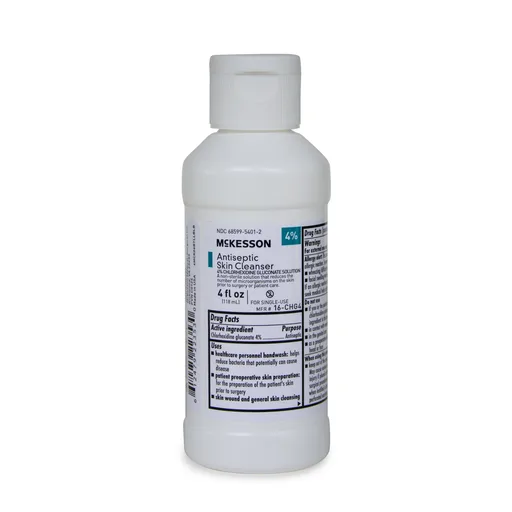 McKesson Antiseptic Skin Cleanser, 4-ounce Flip-Top Bottle
