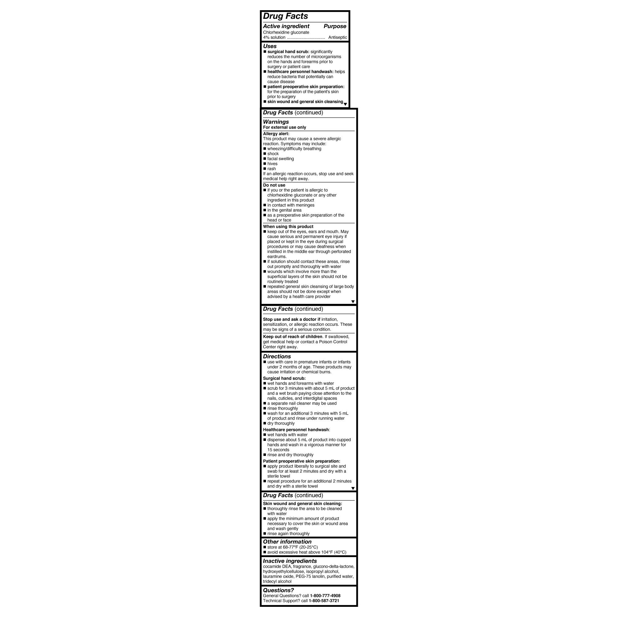 McKesson Antiseptic Skin Cleanser, 4-ounce Flip-Top Bottle - Image 3