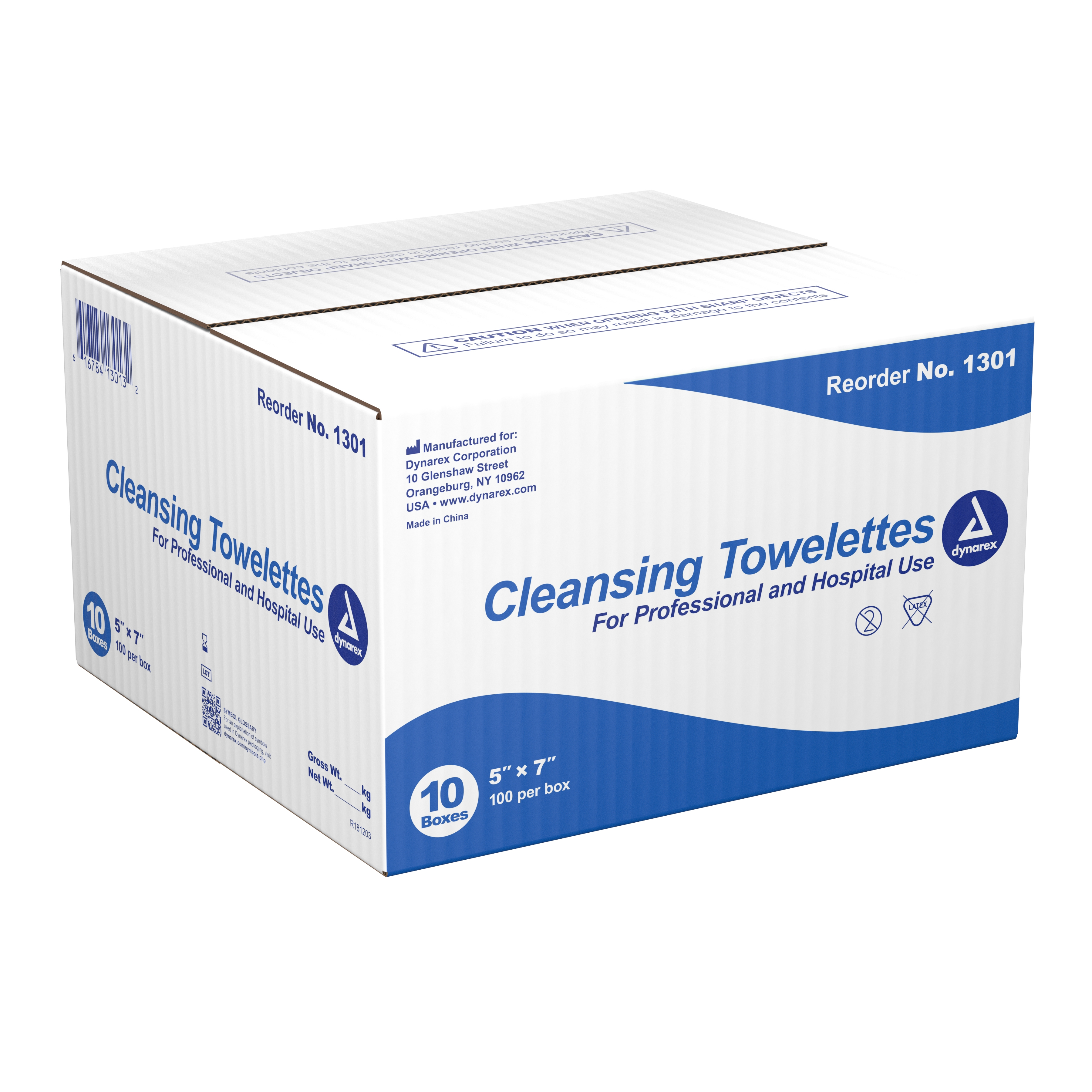 dynarex® Scented Cleansing Towelettes, Individual Packets - Image 3