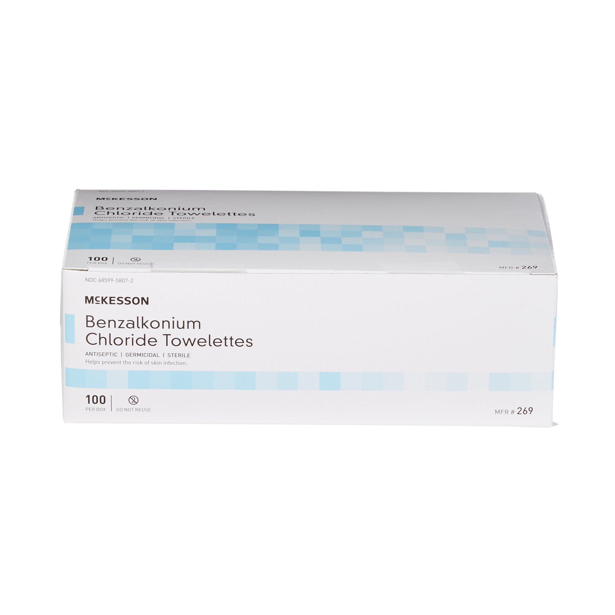 McKesson Benzalkonium Chloride Antiseptic Skin Wipes - Image 5