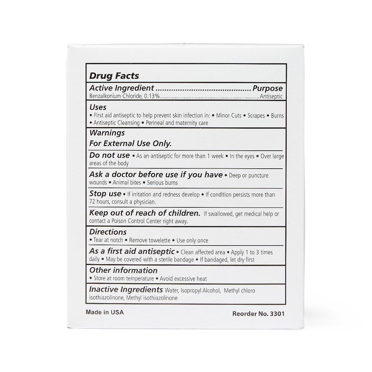 Med Nap Antiseptic Skin Towelette - Image 2