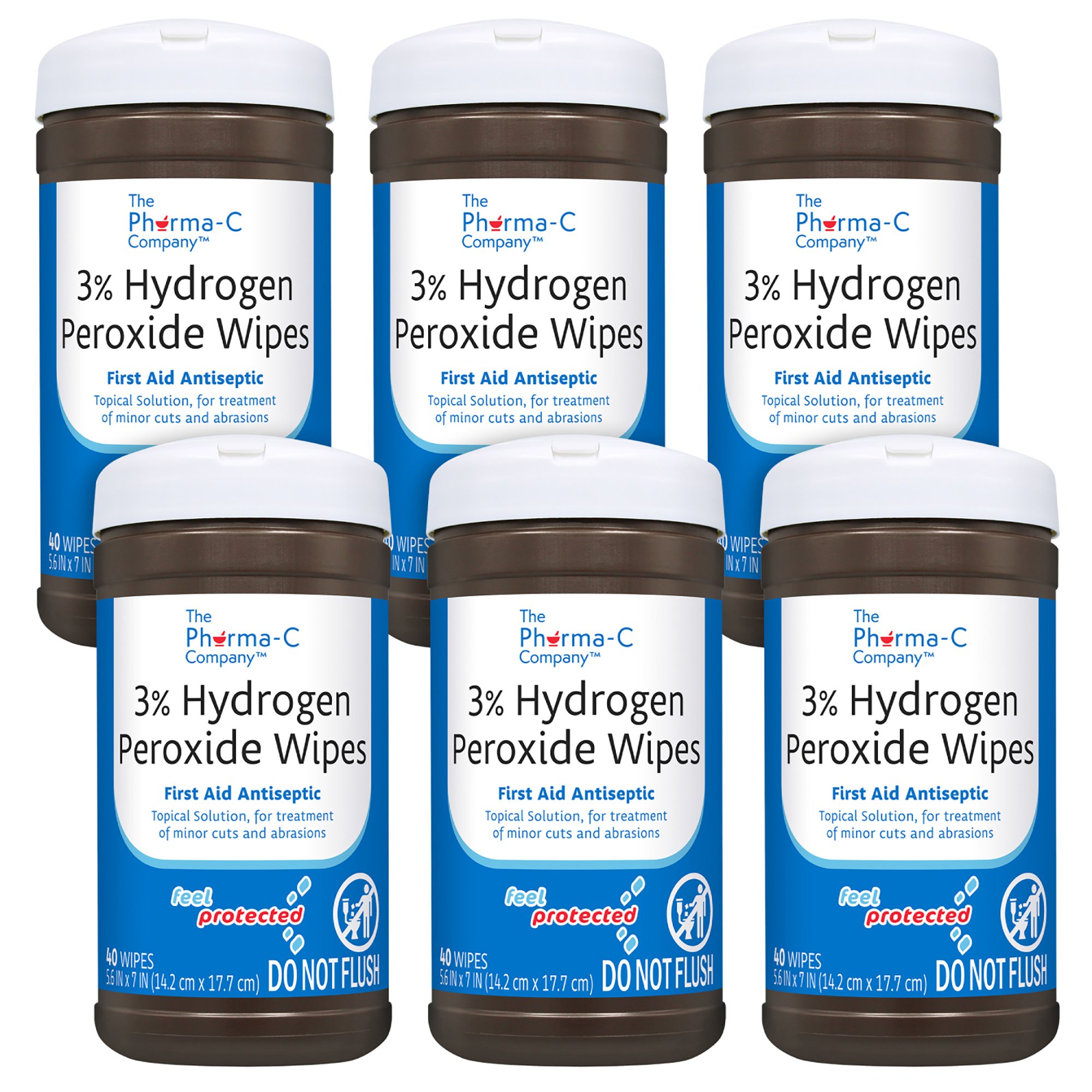 Pharma-C-Wipes® Hydrogen Peroxide Antiseptic - Image 2