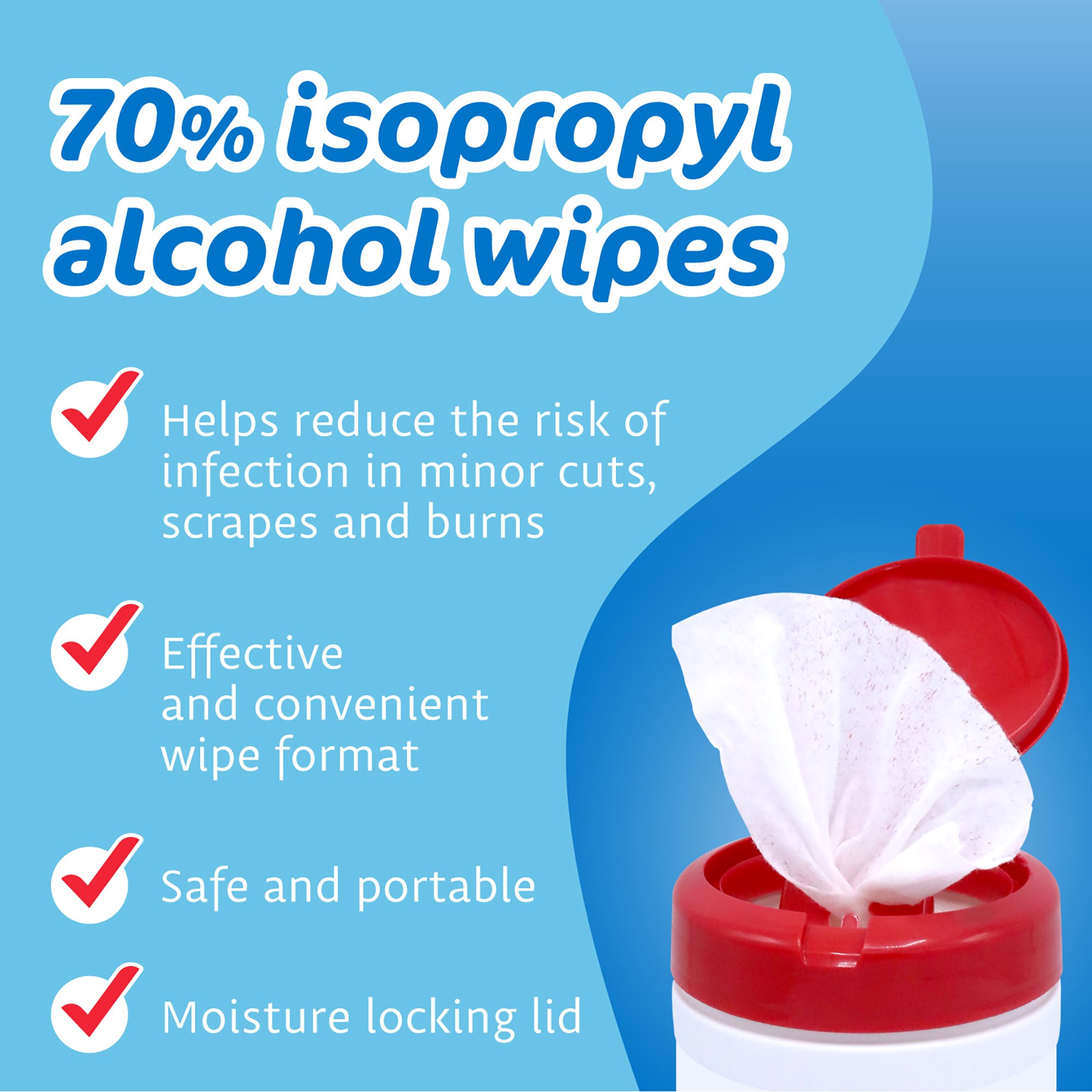 Pharma-C-Wipes® Isopropyl Alcohol Antiseptic Wipes - Image 6