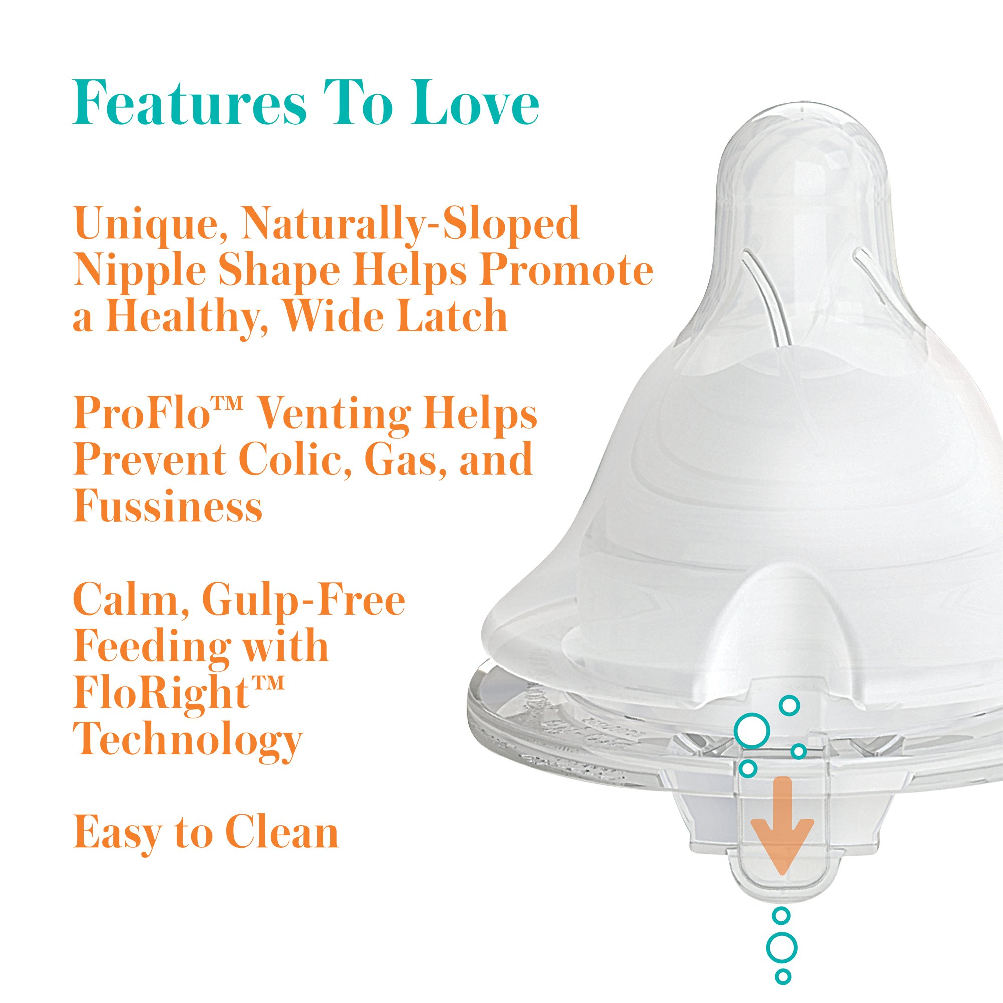 Evenflo® Balance+ Wide Neck Baby Bottle, 5-ounce capacity - Image 4