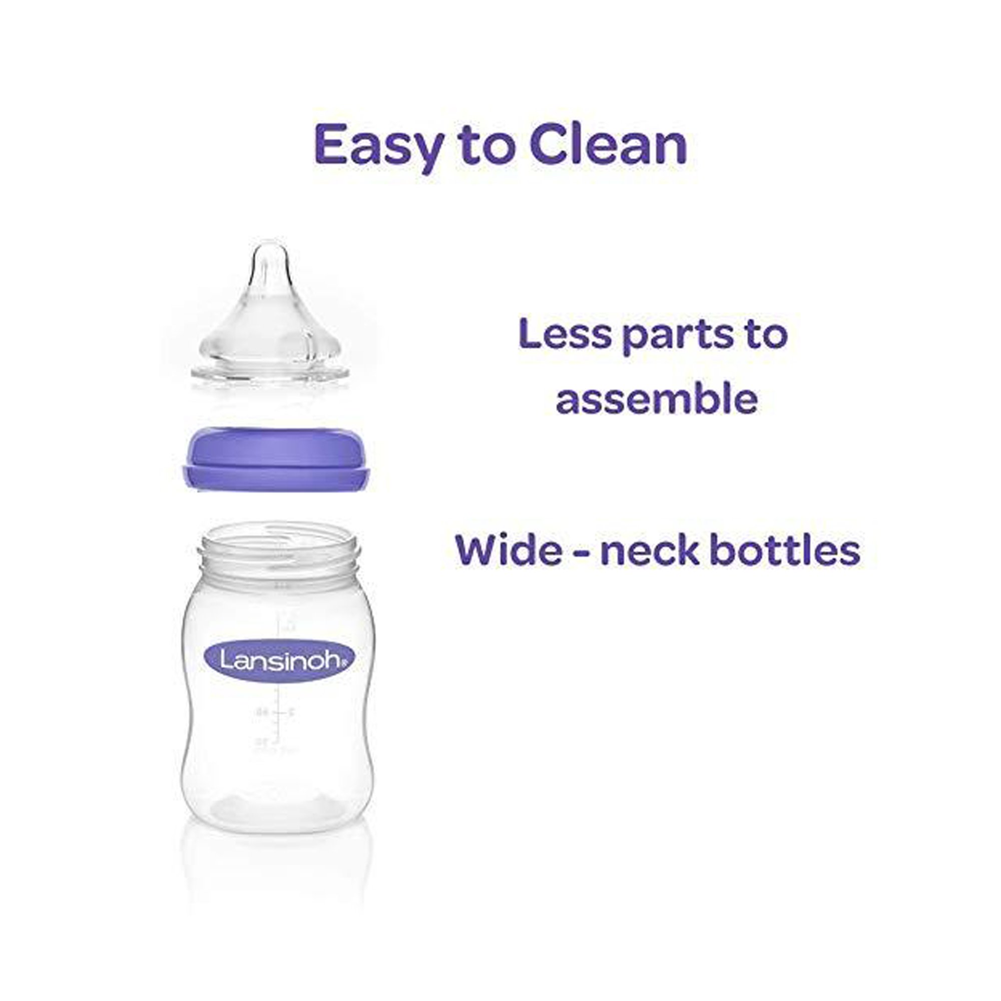 Lansinoh® Baby Bottle, 8-ounce capacity - Image 6
