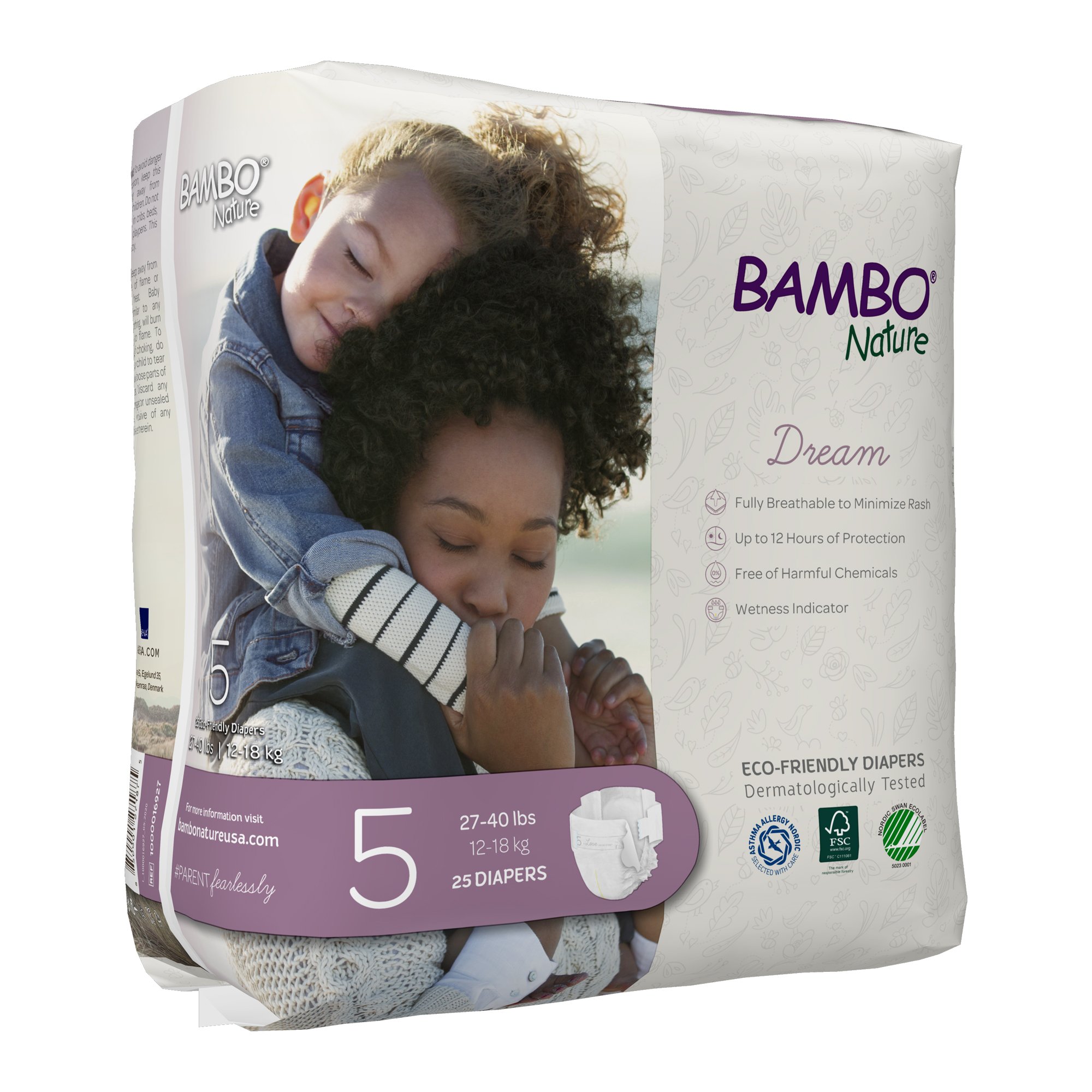 Bambo® Nature Diaper, Size 5 - Image 3