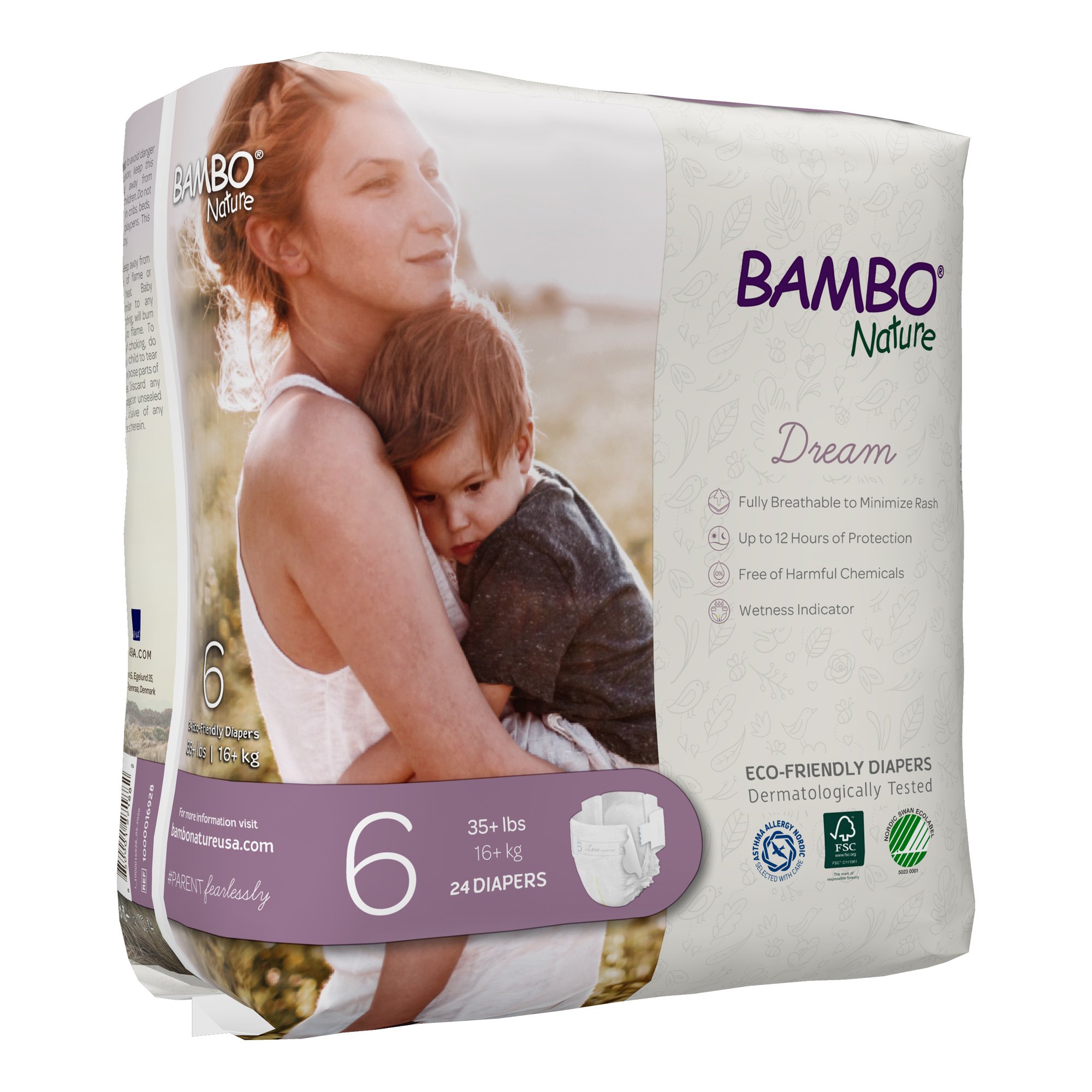 Bambo® Nature Diaper, Size 6 - Image 3