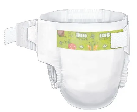 Curity™ Unisex Baby Diapers, Heavy Absorbency, Size 2, 12 - 18 lbs.