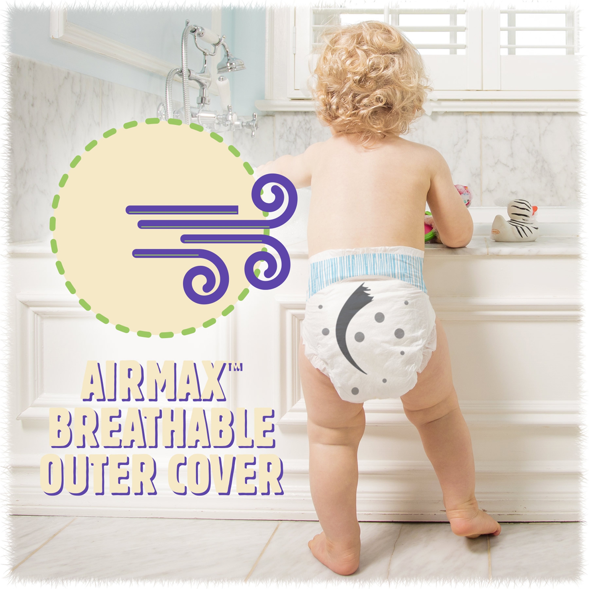 Cuties® Complete Care Diaper, Size 1 - Image 5