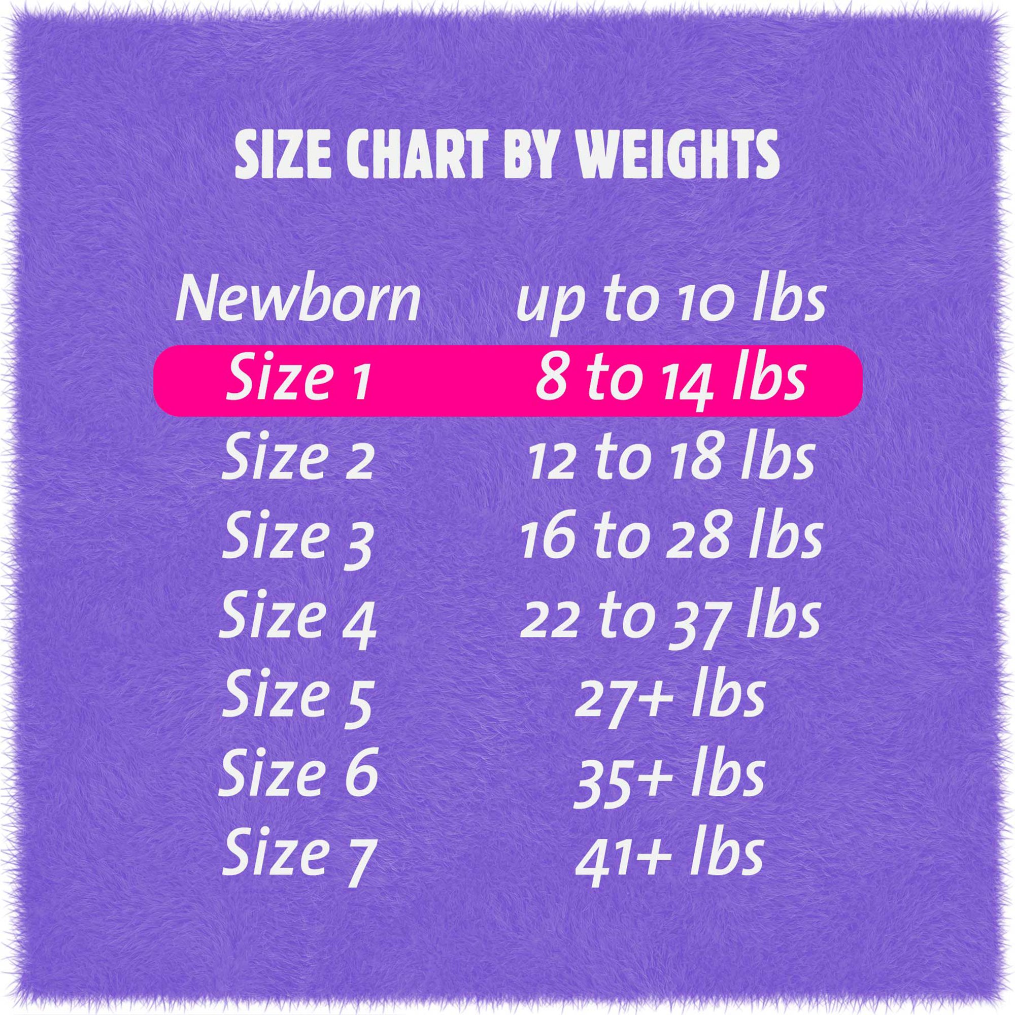 Cuties® Complete Care Diaper, Size 1 - Image 3