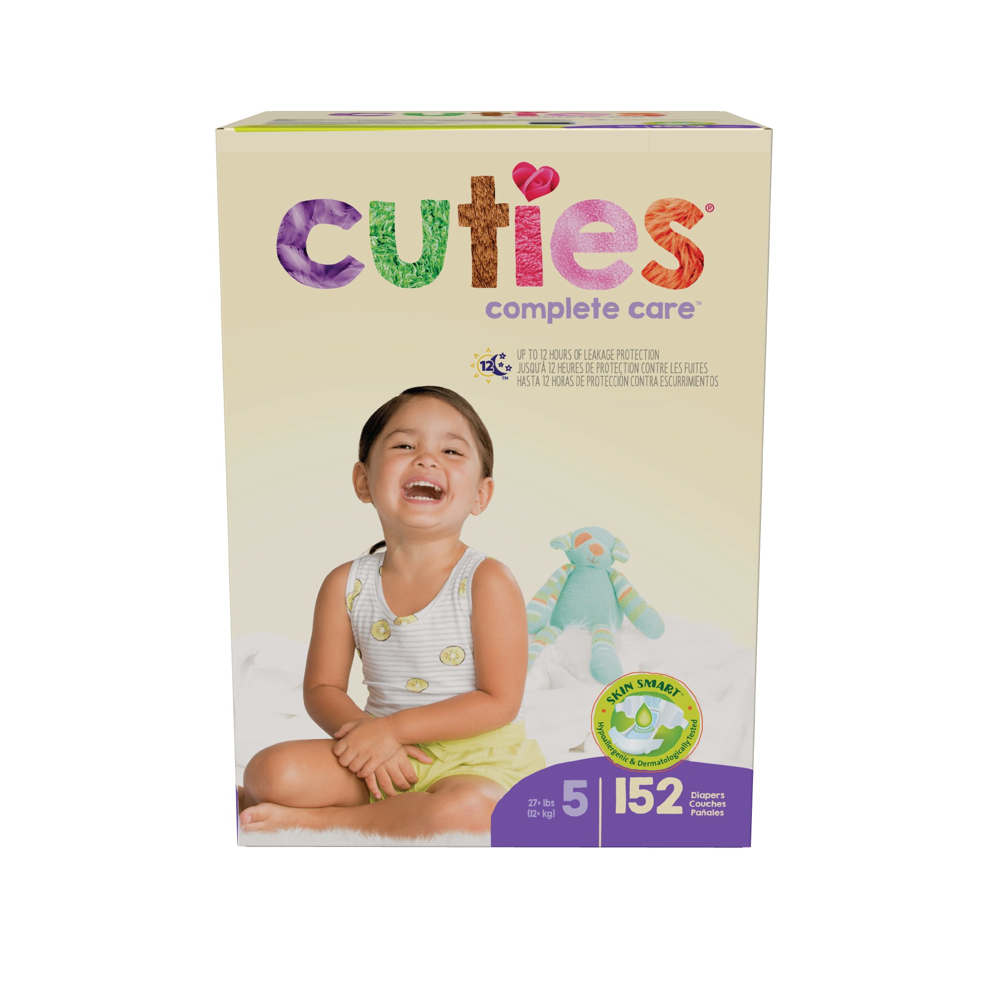 Cuties® Complete Care Diaper, Size 5