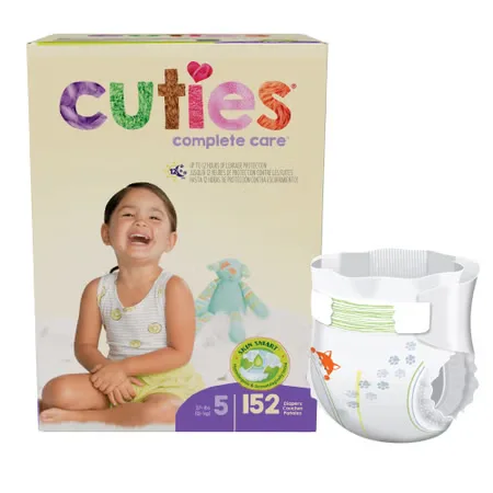 Cuties® Complete Care Diaper, Size 5