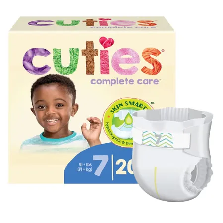 Cuties® Complete Care Diapers for Children, 41+ lbs.