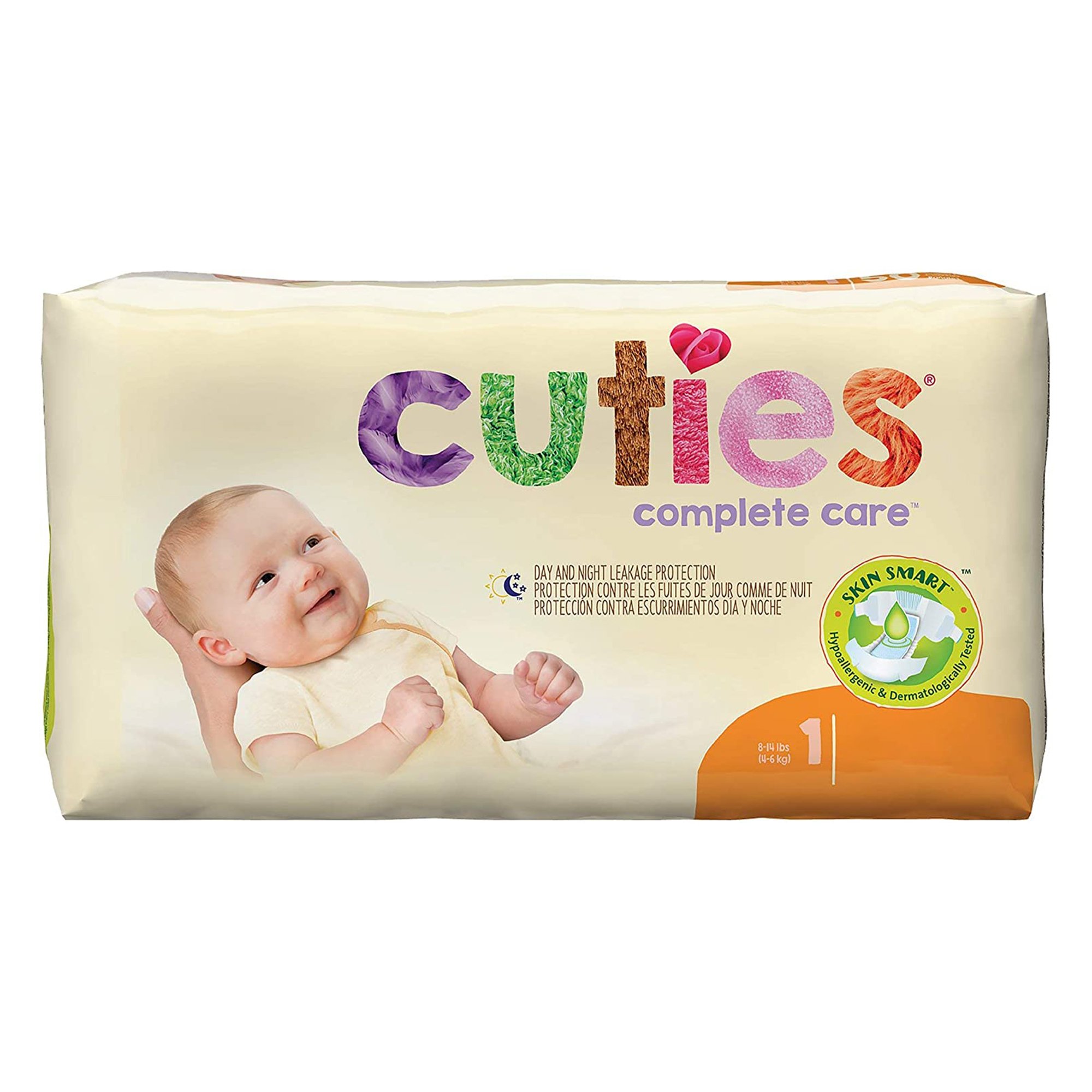 Cuties® Complete Care Diapers, Size 1 - Image 2