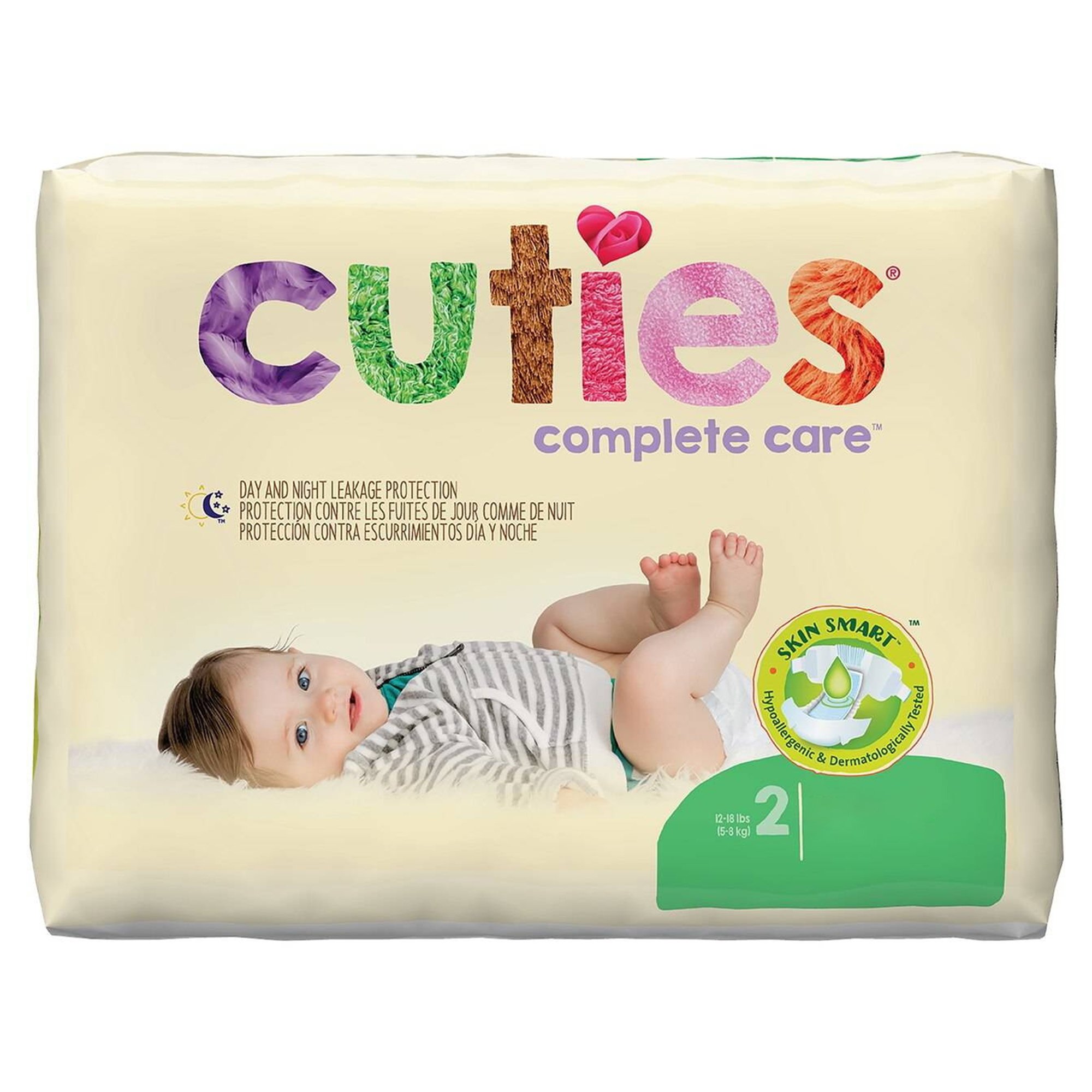 Cuties® Complete Care Diapers, Size 2