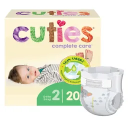 Cuties® Complete Care Diapers, Size 2