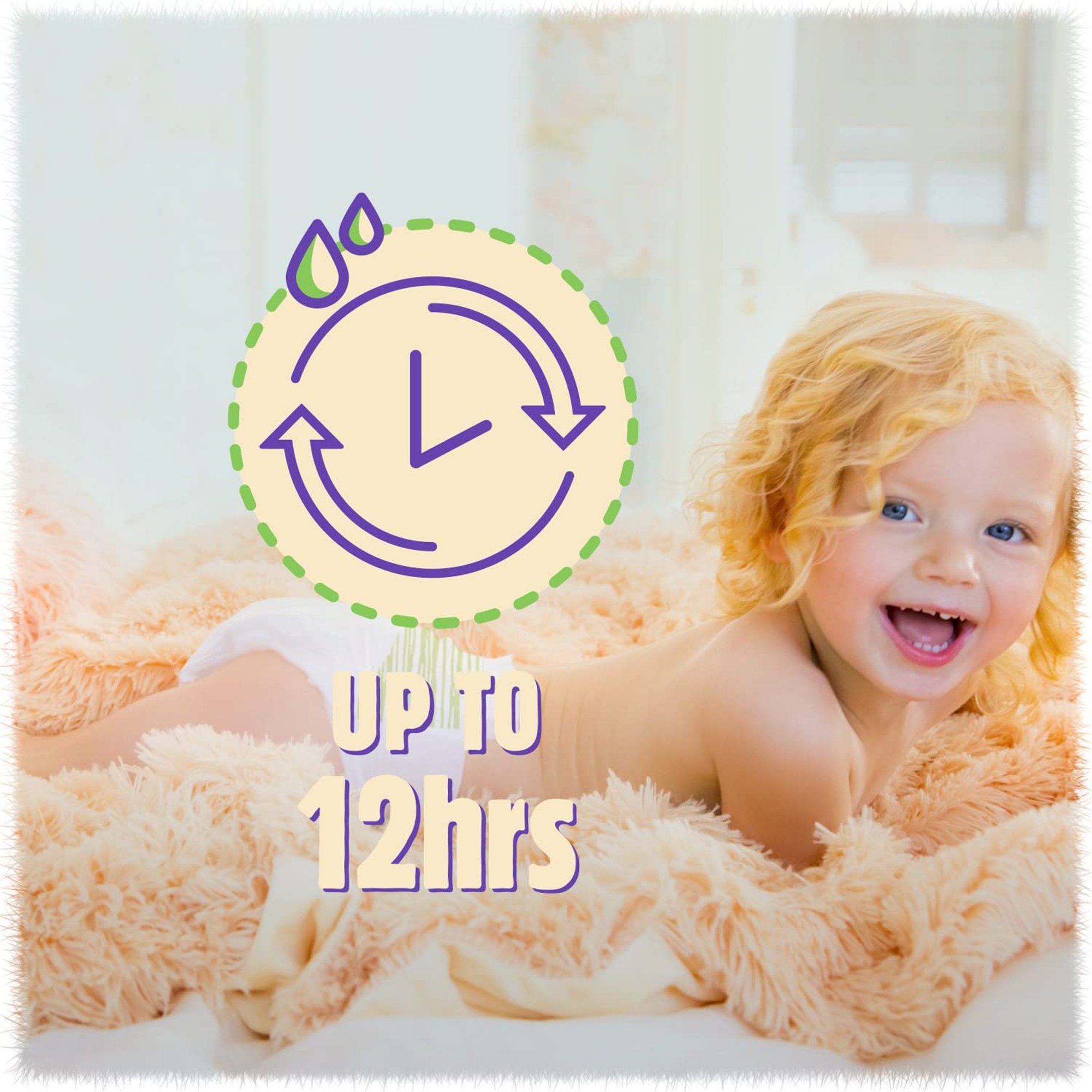 Cuties® Complete Care Diapers, Size 6 - Image 3