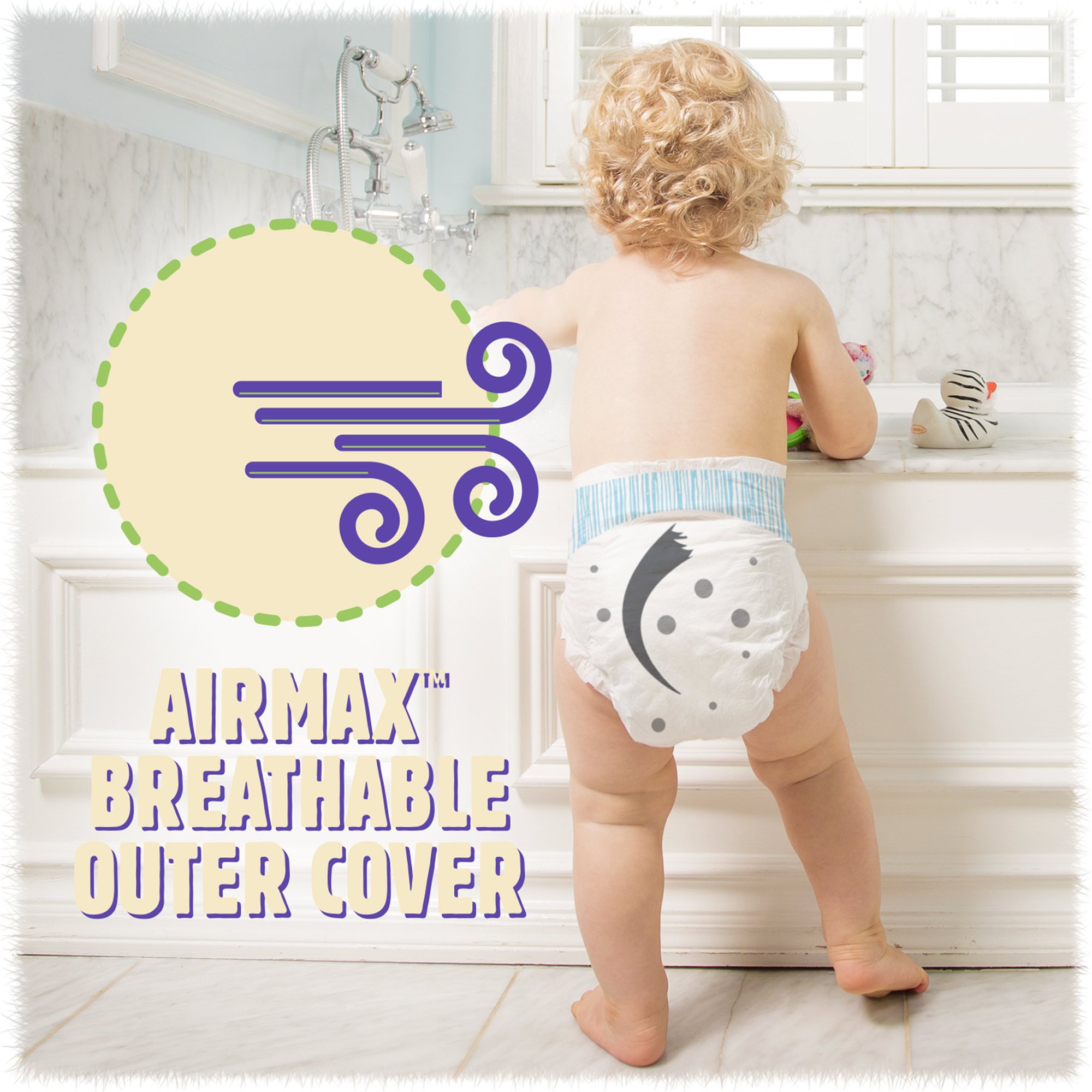 Cuties® Premium Diaper, Newborn - Image 4