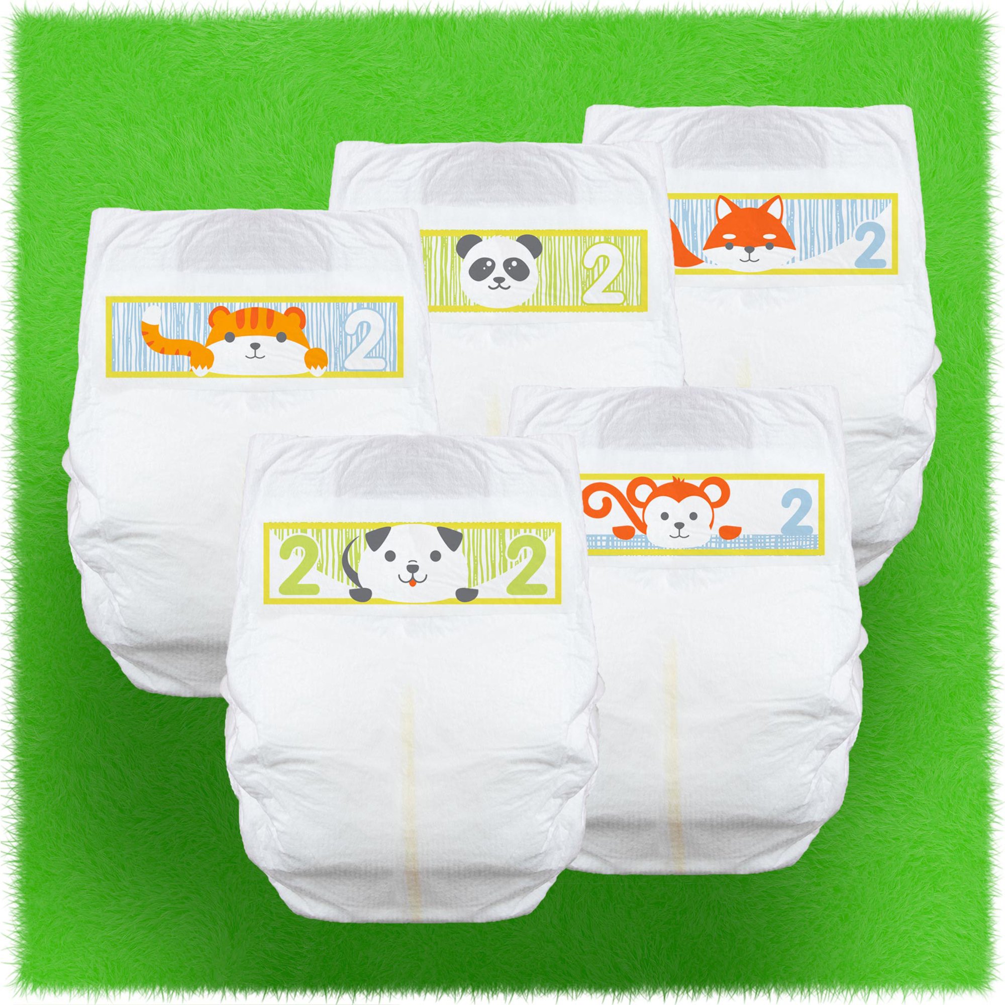 Cuties® Premium Diaper, Size 2 - Image 6