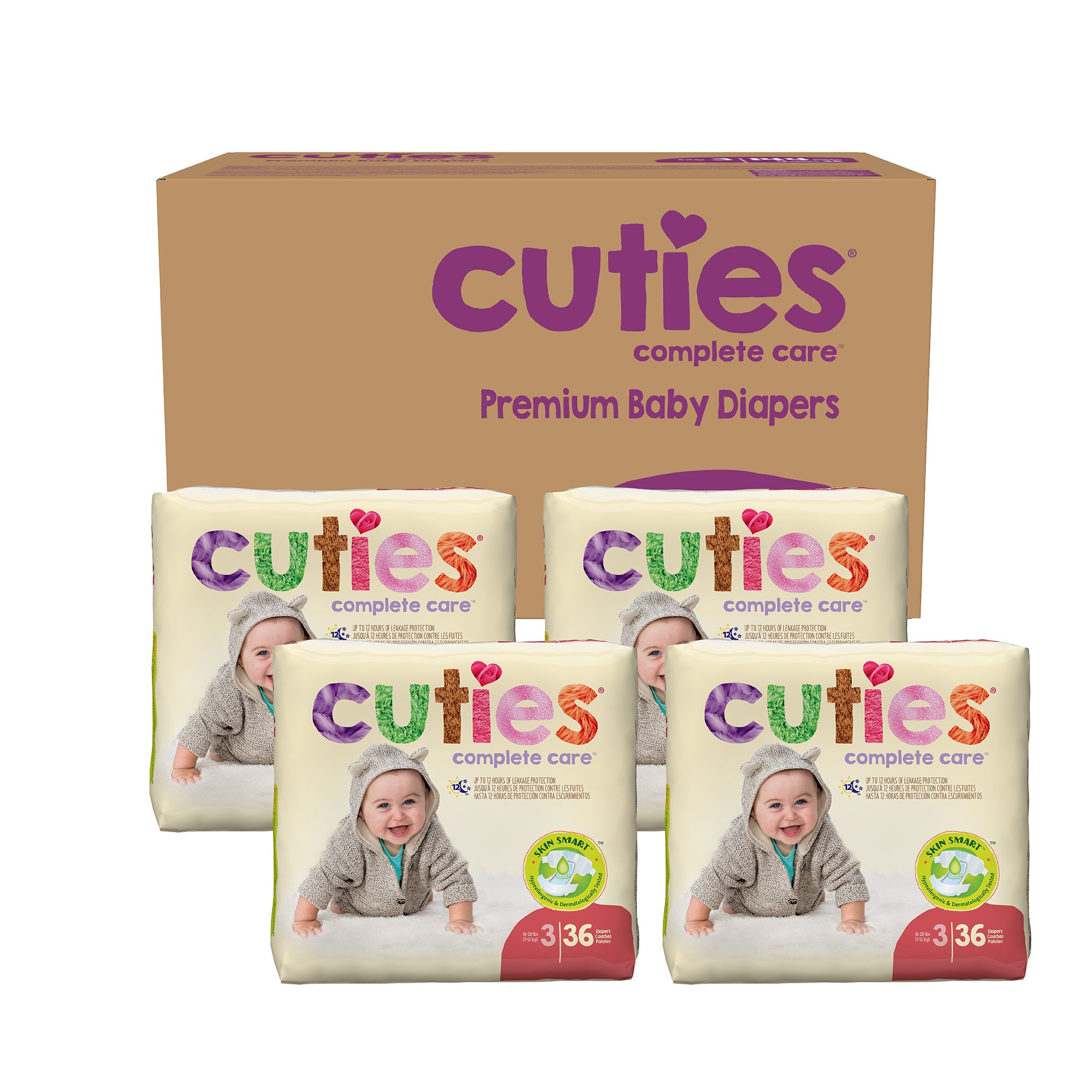 Cuties® Premium Diaper, Size 3 - Image 2