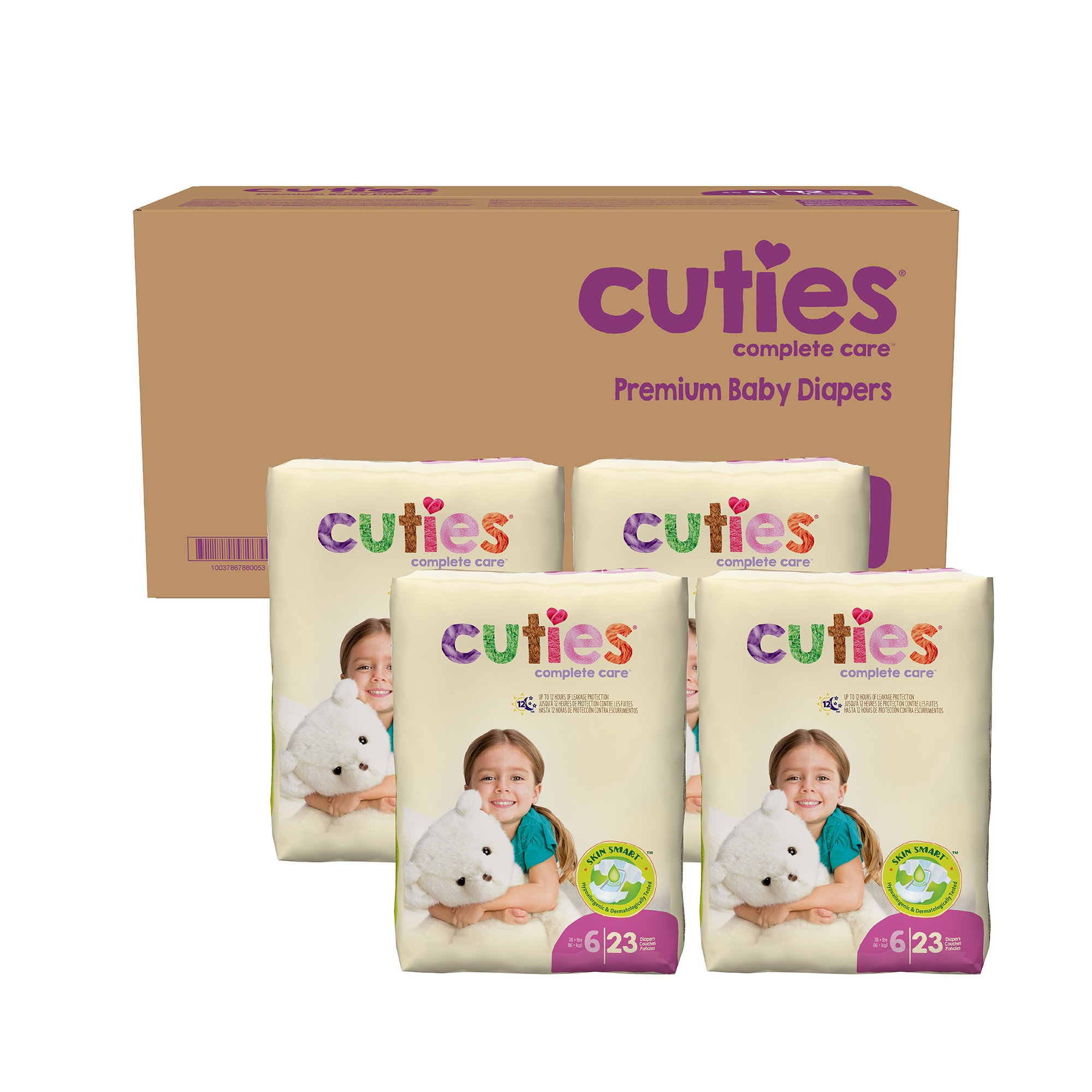 Cuties® Premium Diaper, Size 6 - Image 4