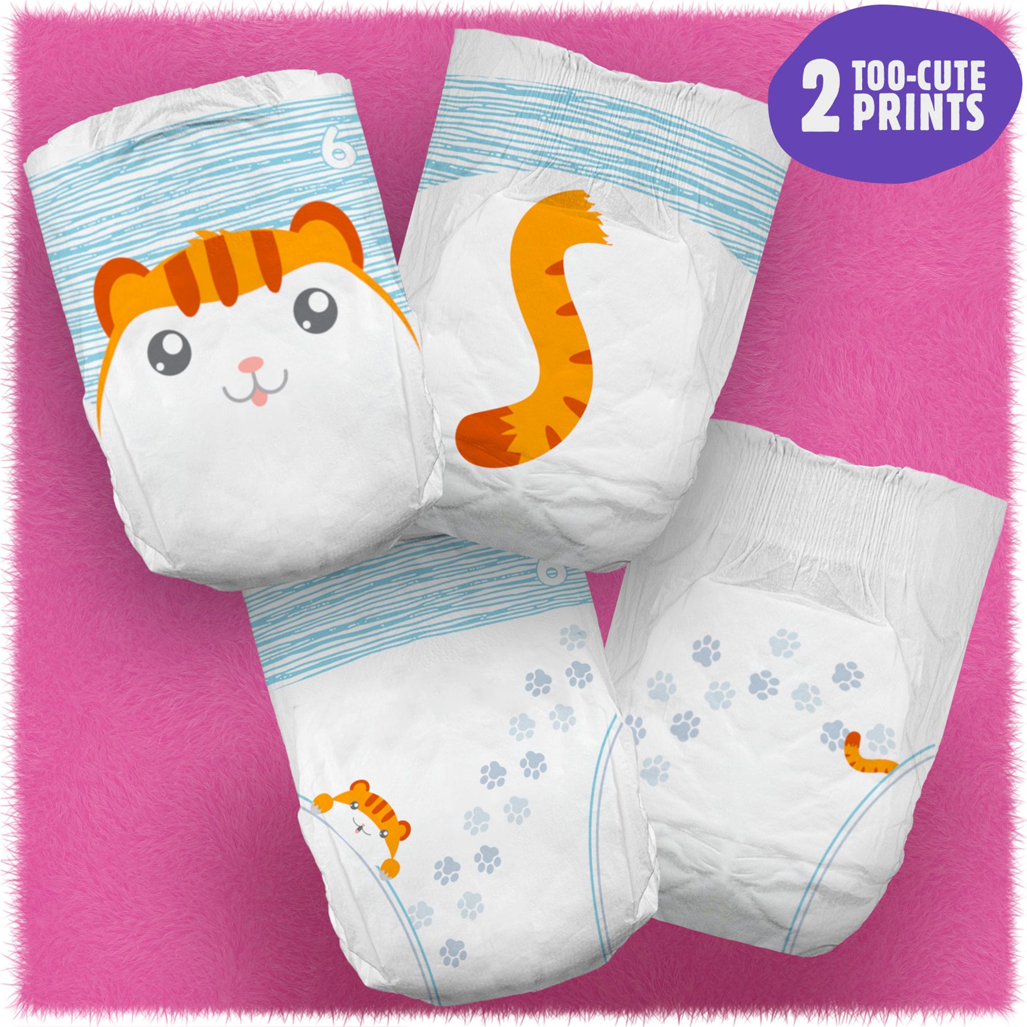 Cuties® Premium Diaper, Size 6 - Image 2