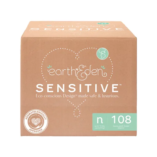 Earth & Eden Sensitive™ Baby Diapers, for Newborns Weighing up to 10 lbs.