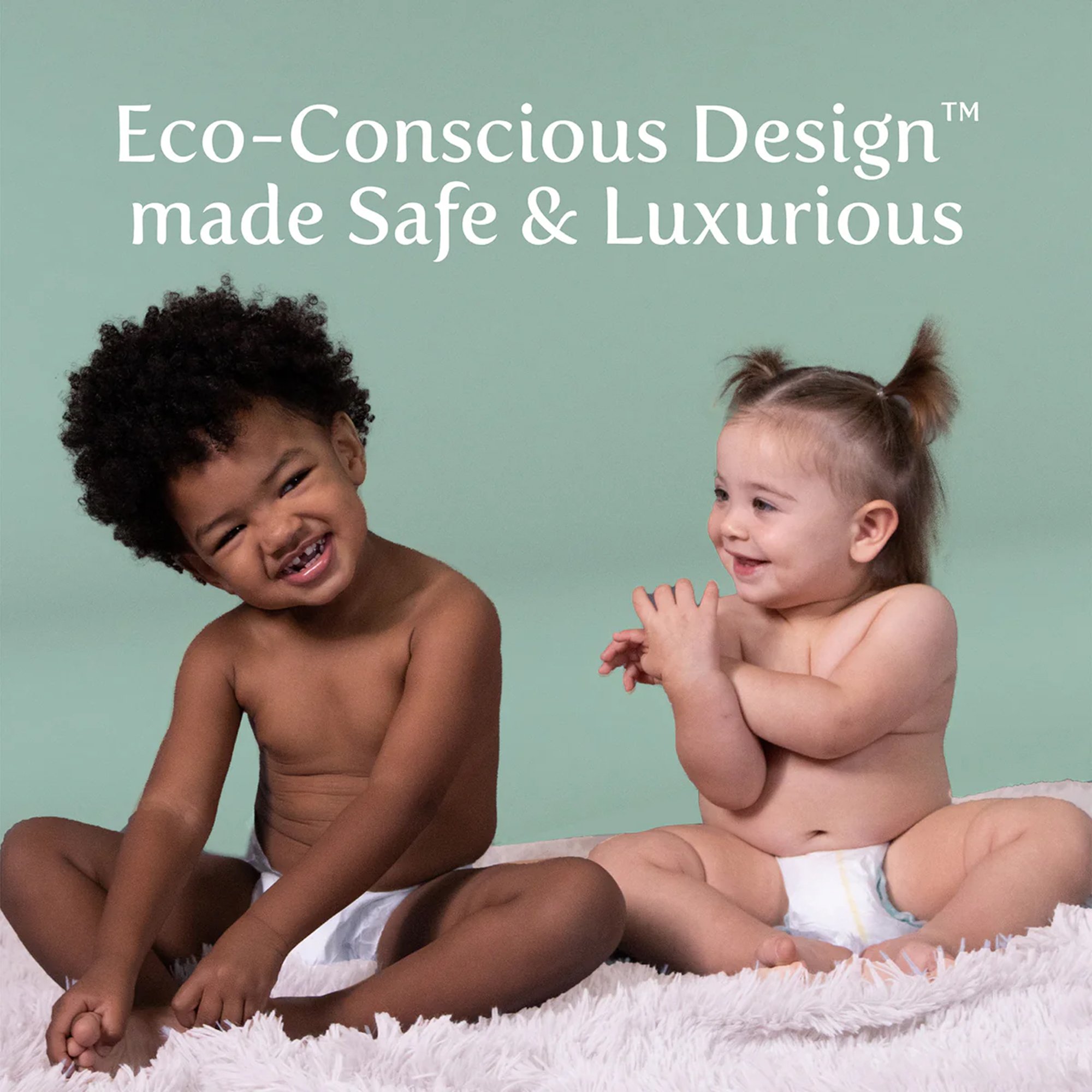 Earth & Eden Sensitive™ Baby Diapers, Size 6 for Babies Weighing 35 lbs. or More - Image 6