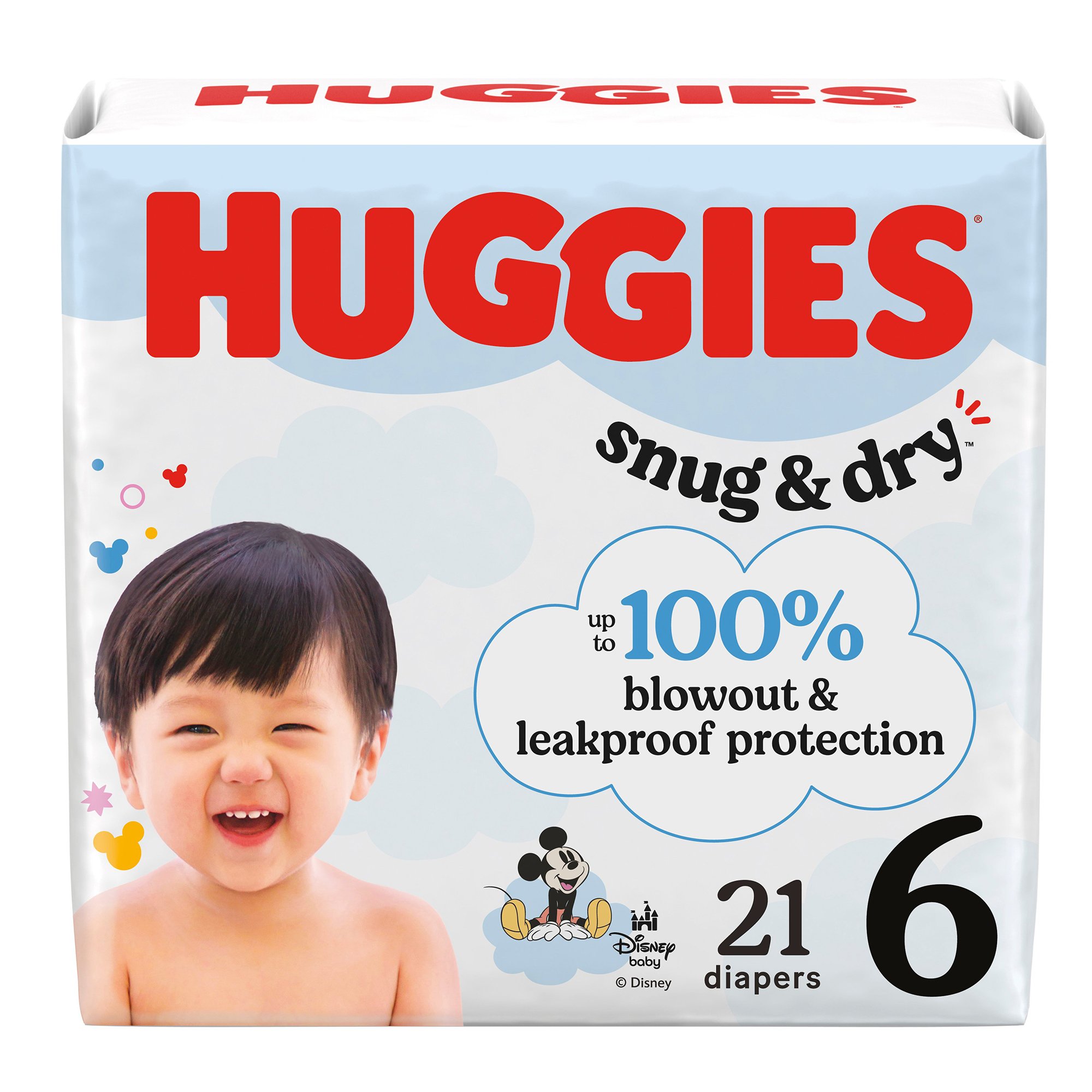 Huggies® Snug & Dry™ Diapers, for Children Weighing More Than 35 lbs. - Image 3
