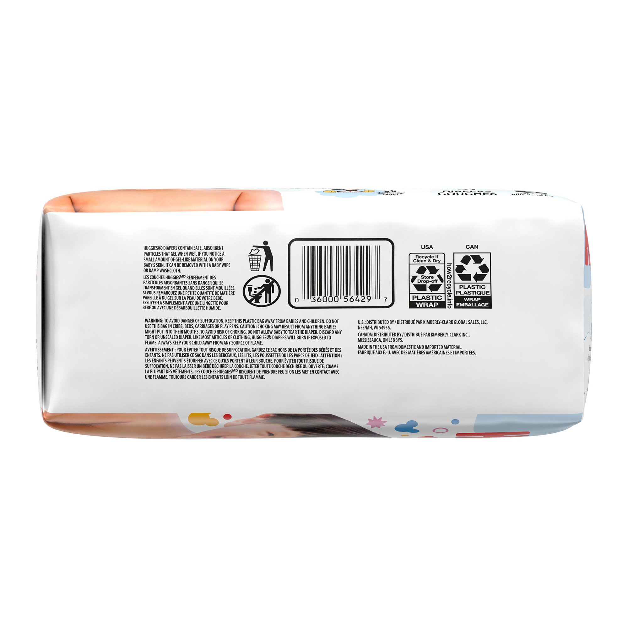 Huggies® Snug & Dry™ Diapers, for Children Weighing More Than 35 lbs. - Image 6