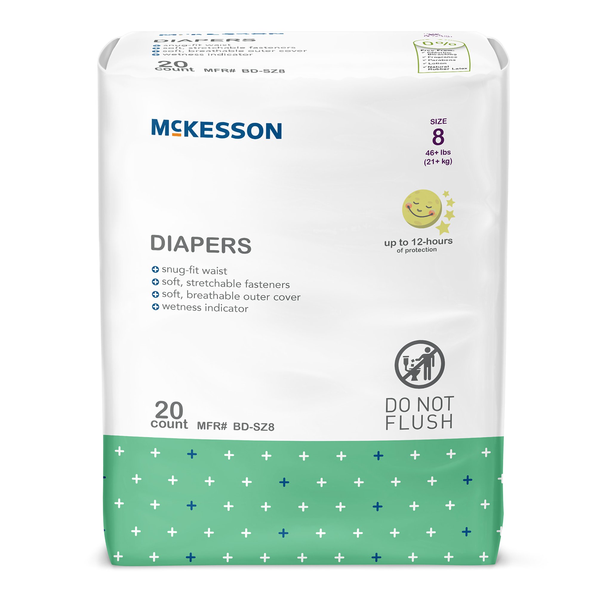 McKesson Youth Diaper / Incontinence Brief for Children weighing 46 lbs. or more