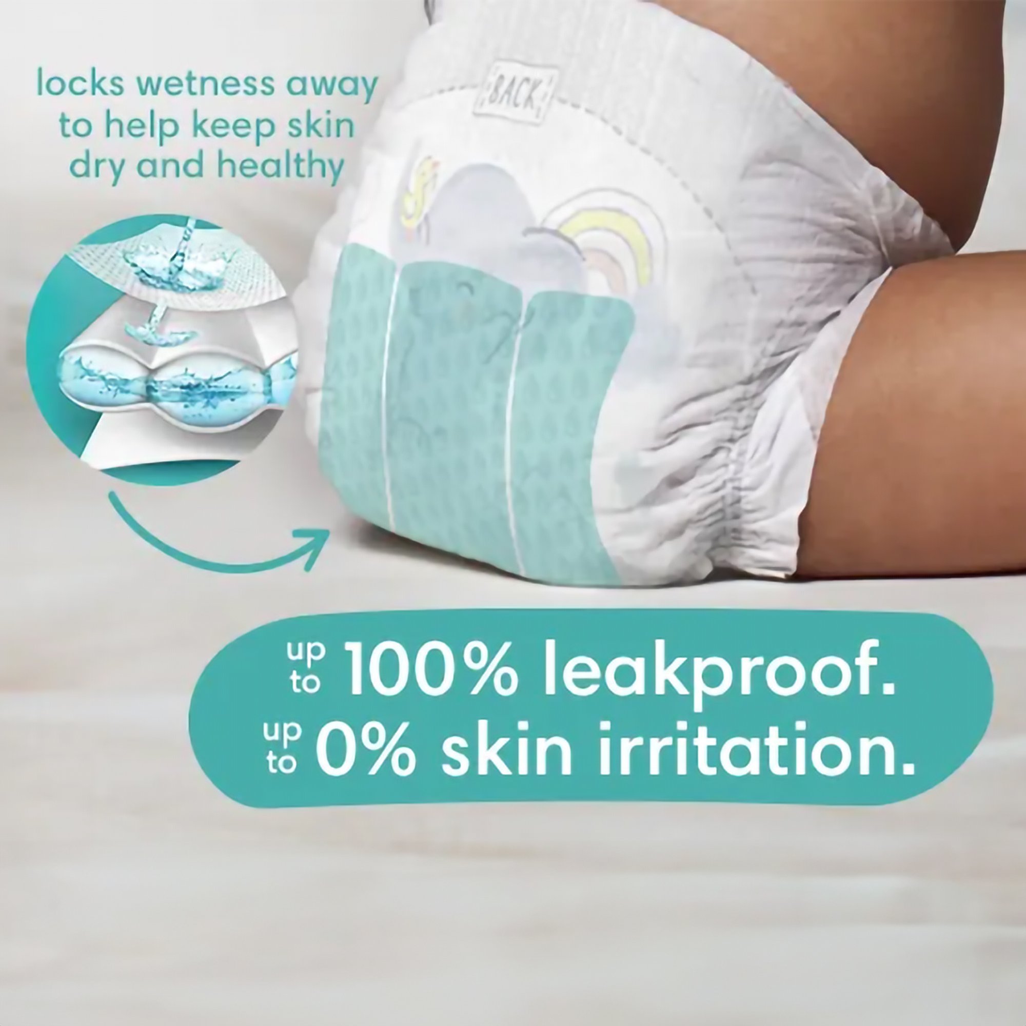 Pampers® Swaddlers™ Baby Diapers, Size 0 - Image 2