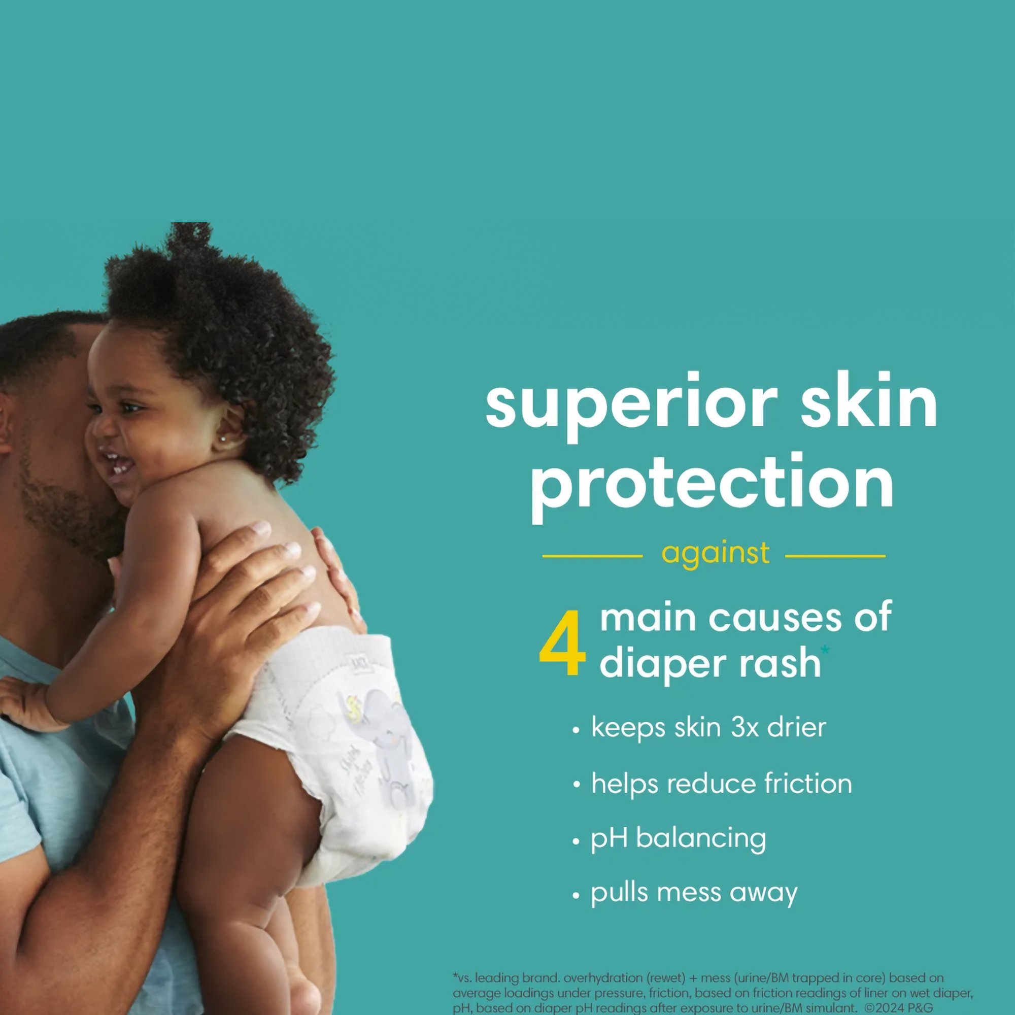 Pampers® Swaddlers™ Baby Diapers, Size 0 - Image 3