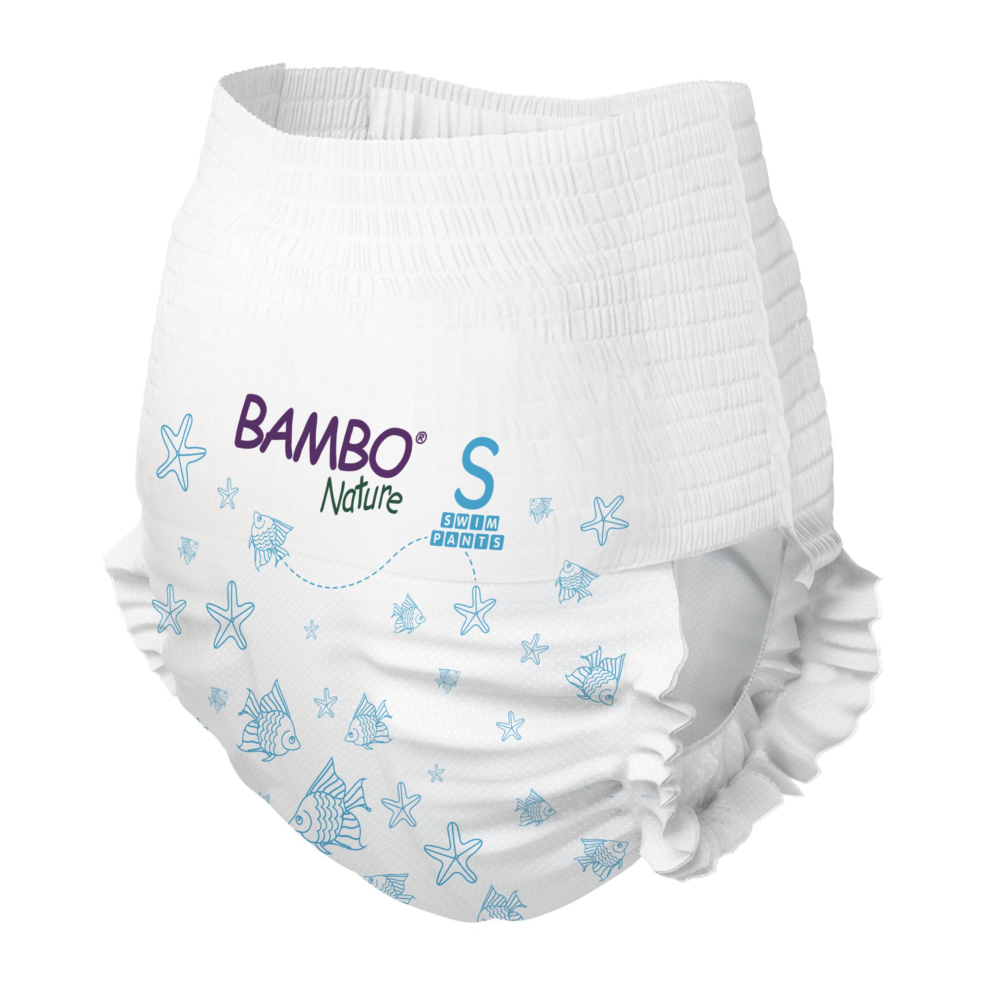 Bambo Nature Swim Pants, Small, for Babies weighing 15 to 26 lbs. - Image 6