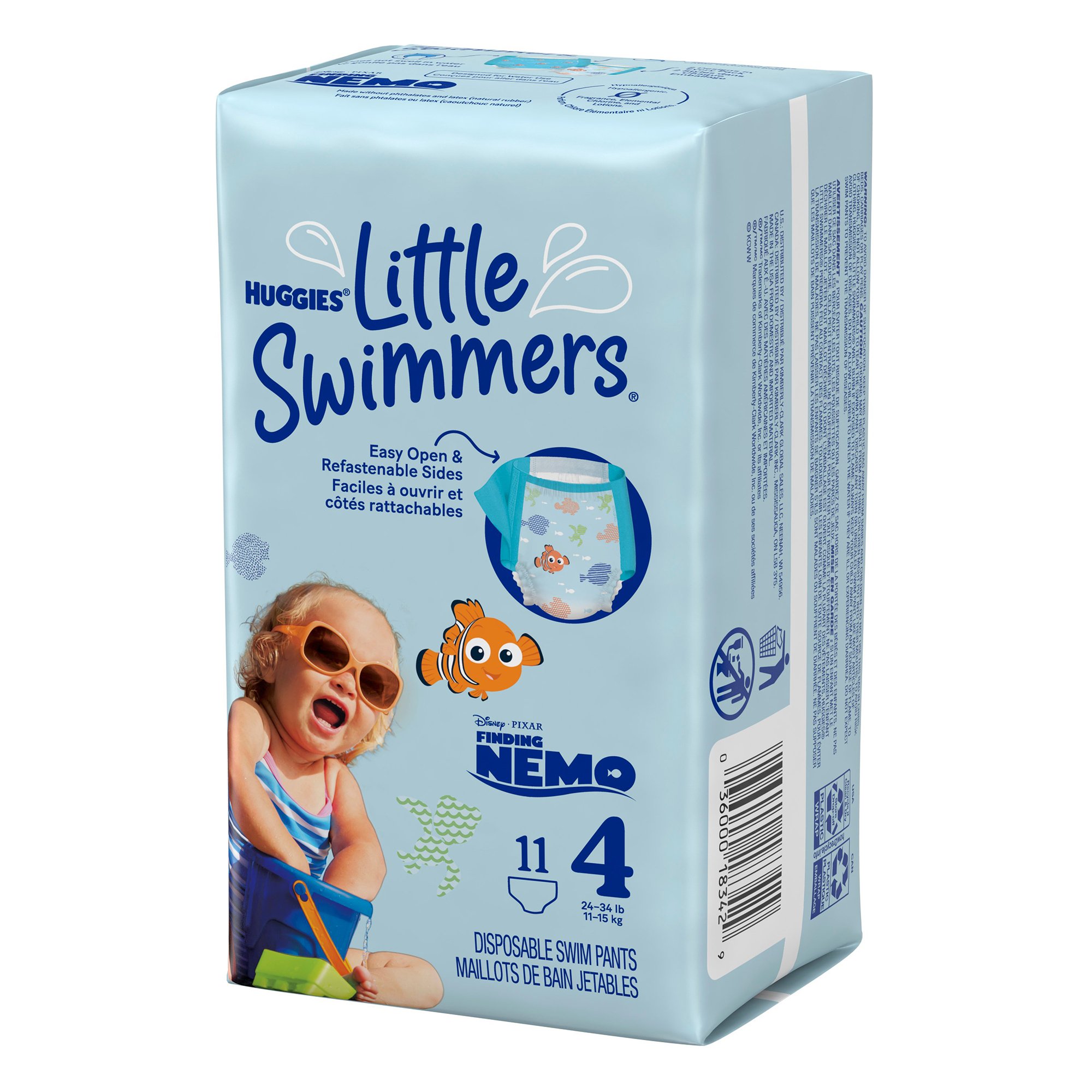 Huggies® Little Swimmers® Swim Diaper, Medium - Image 2