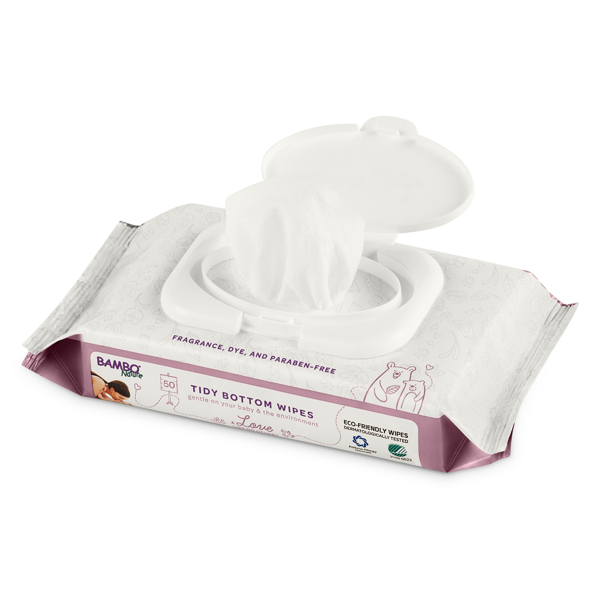 Bambo® Nature Tidy Bottom Baby Wipe - Image 2