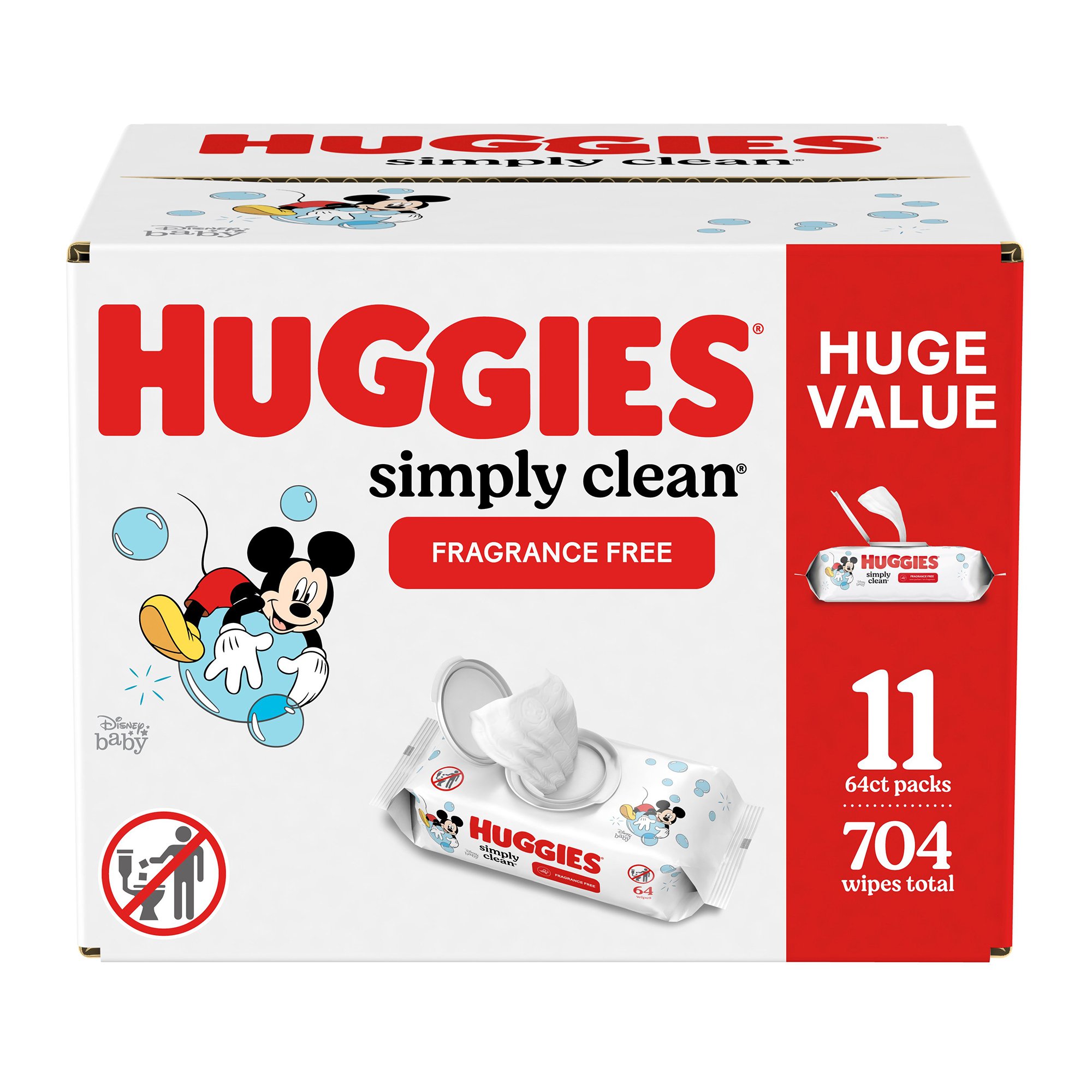 Huggies® Simply Clean® Baby Wipe