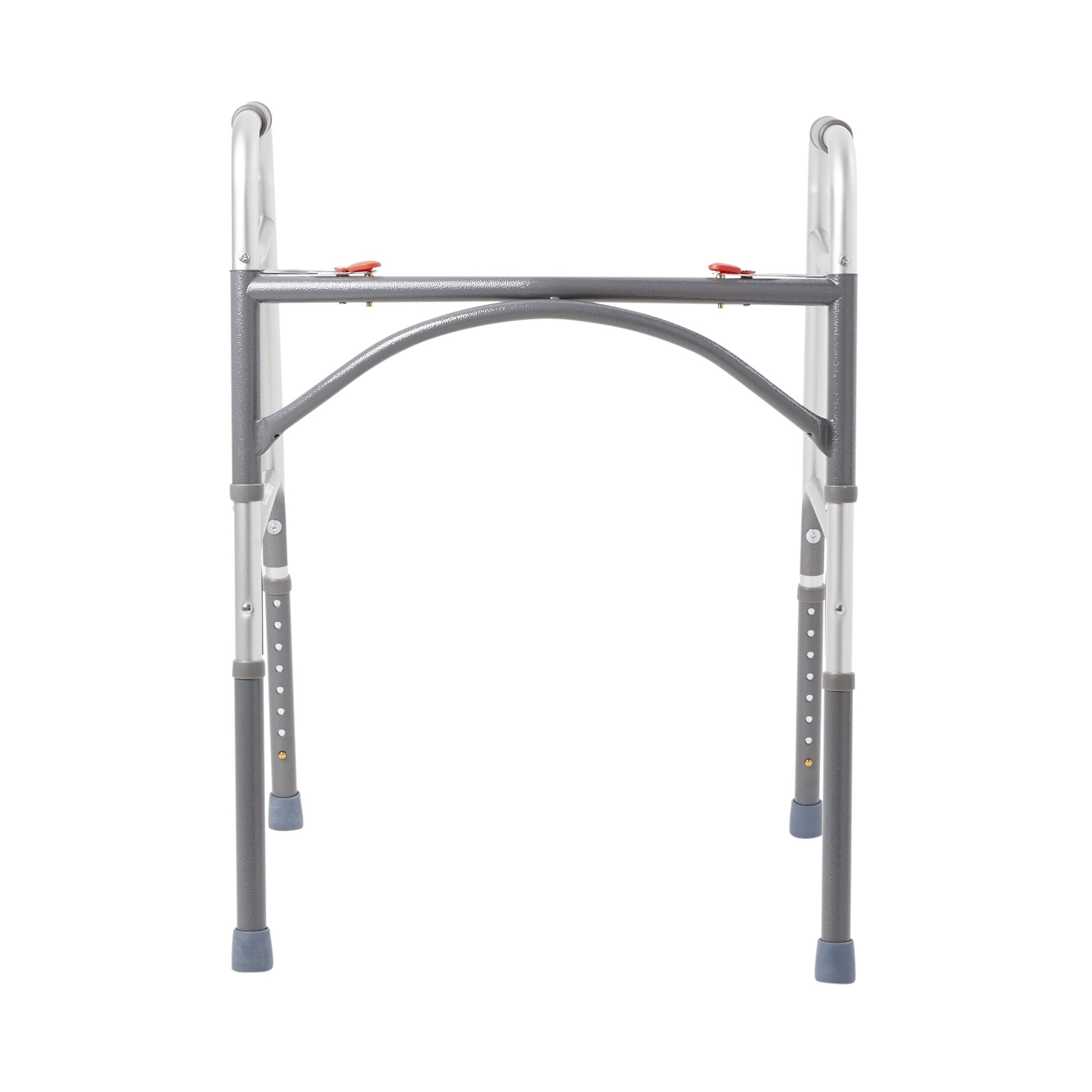 McKesson Steel Bariatric Folding Walker, 32.5 - 39 Inch Height - Image 2