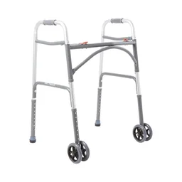 McKesson Steel Bariatric Folding Walker, 32 - 39 Inch Height