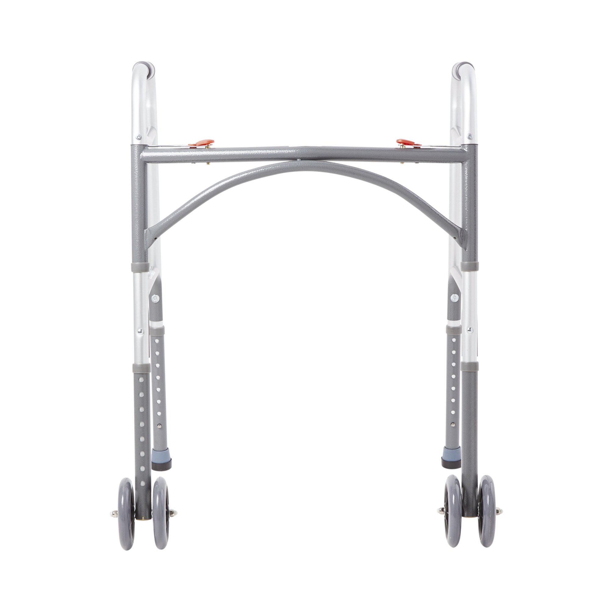 McKesson Steel Bariatric Folding Walker, 32 - 39 Inch Height - Image 2