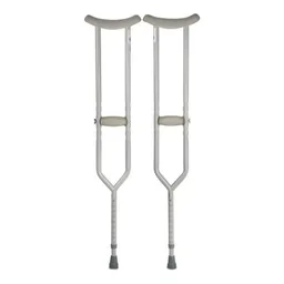 McKesson Underarm Crutches, 5'2" - 5'10"