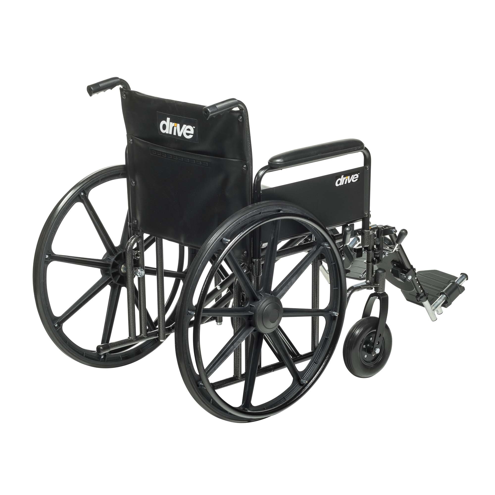 drive™ Sentra EC HD Bariatric Wheelchair, 20-Inch Seat Width - Image 2
