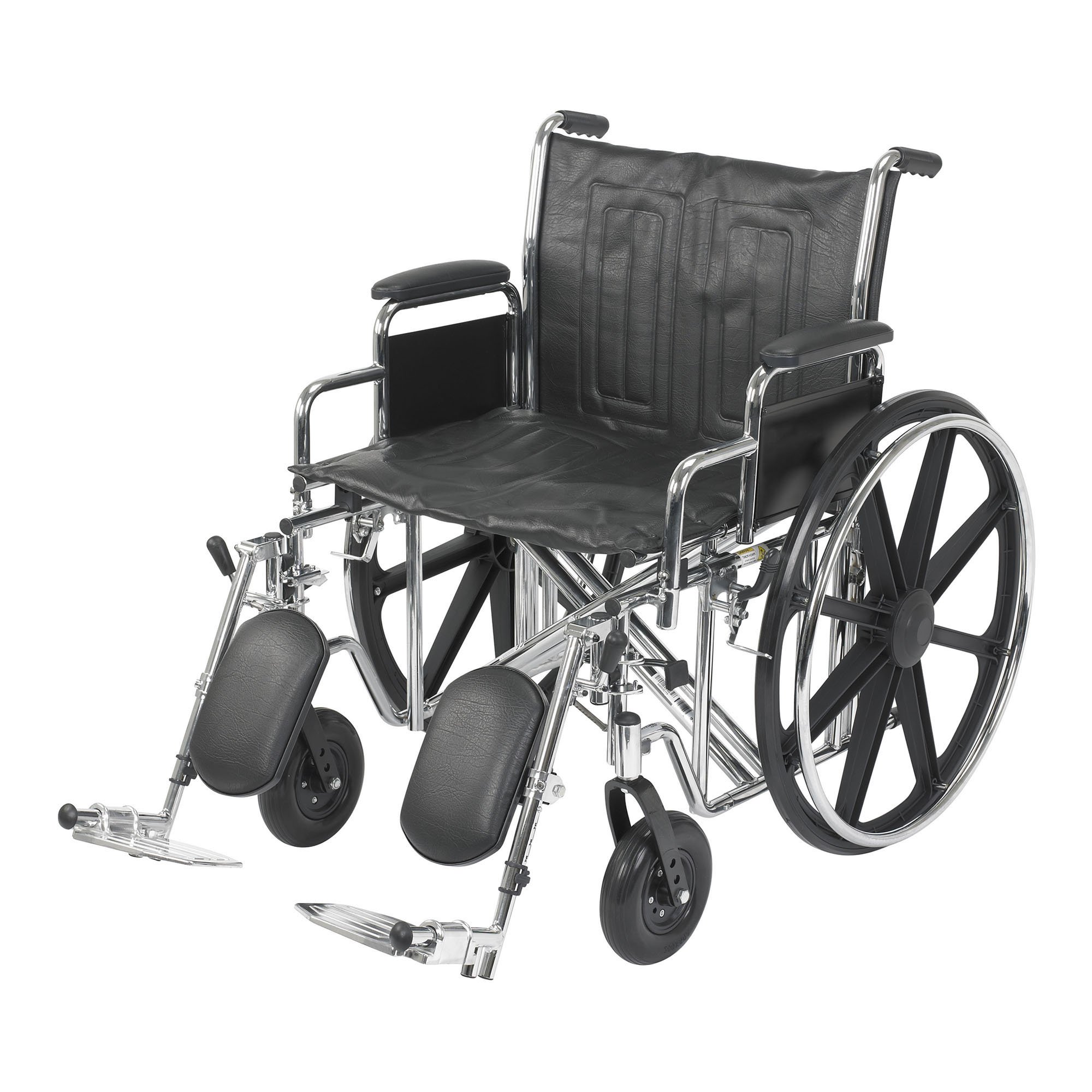 McKesson Bariatric Wheelchair, 22 Inch Seat Width - Image 2