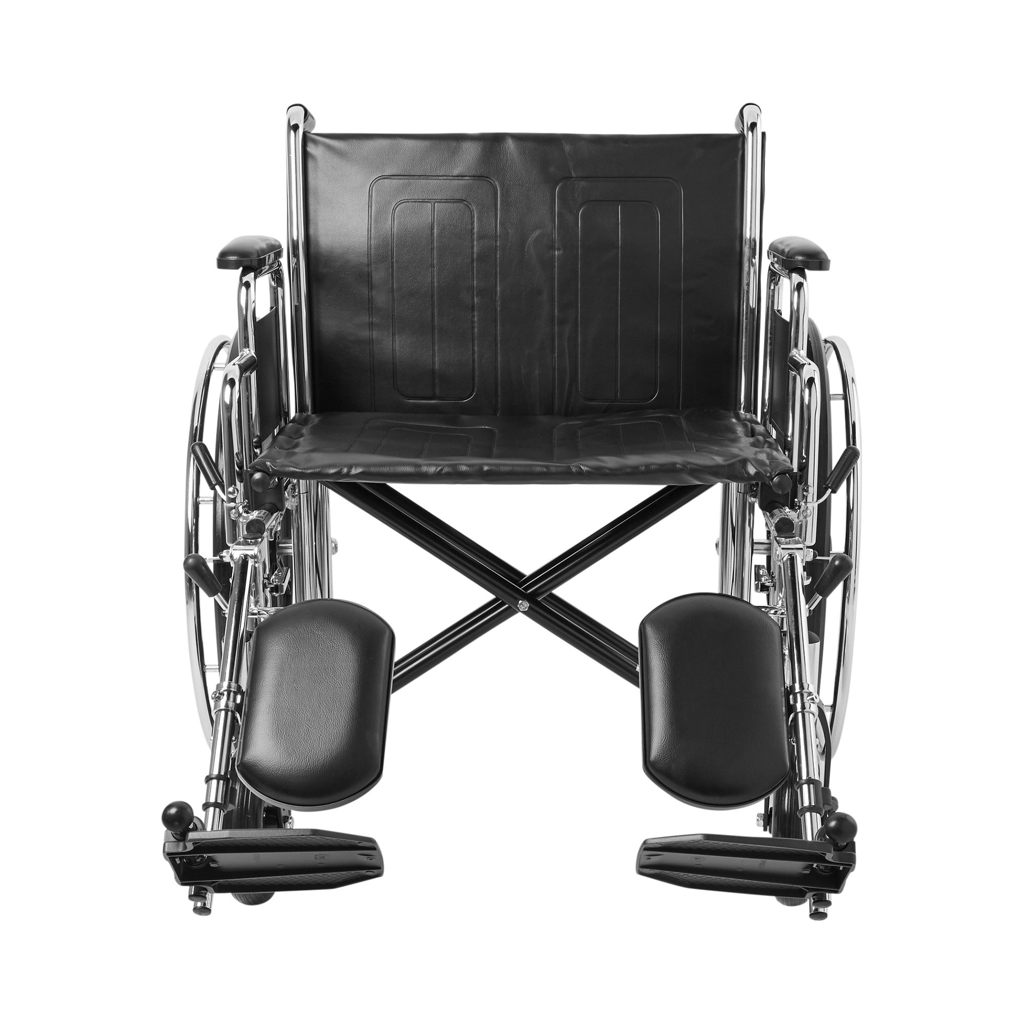 McKesson Bariatric Wheelchair, 24-Inch Seat Width, 450-lb. Capacity - Image 2