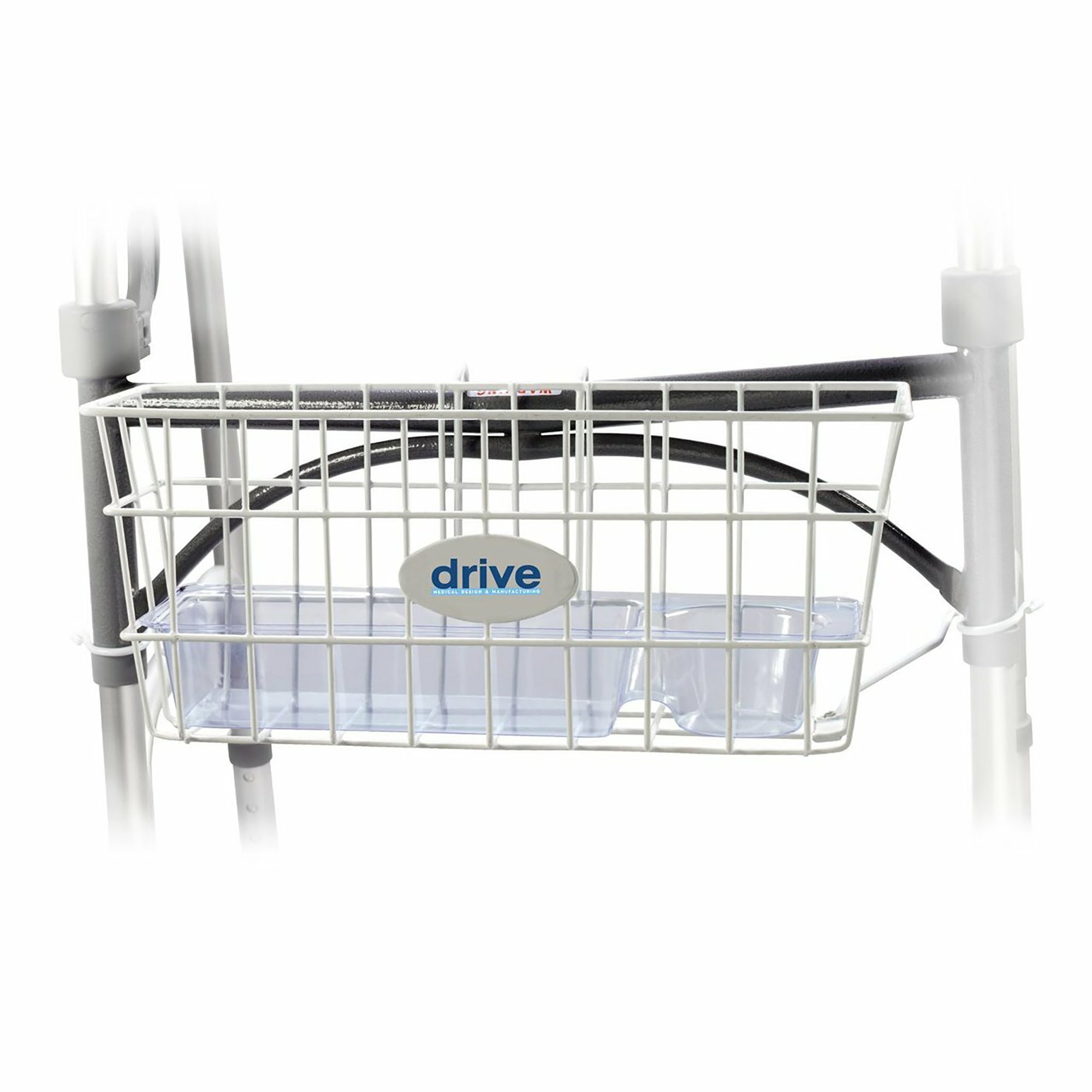drive™ Walker Basket, Aluminum, Plastic Insert Included - Image 3