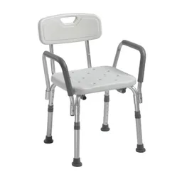 drive™ Shower Chair with Back and Removable Padded Arms